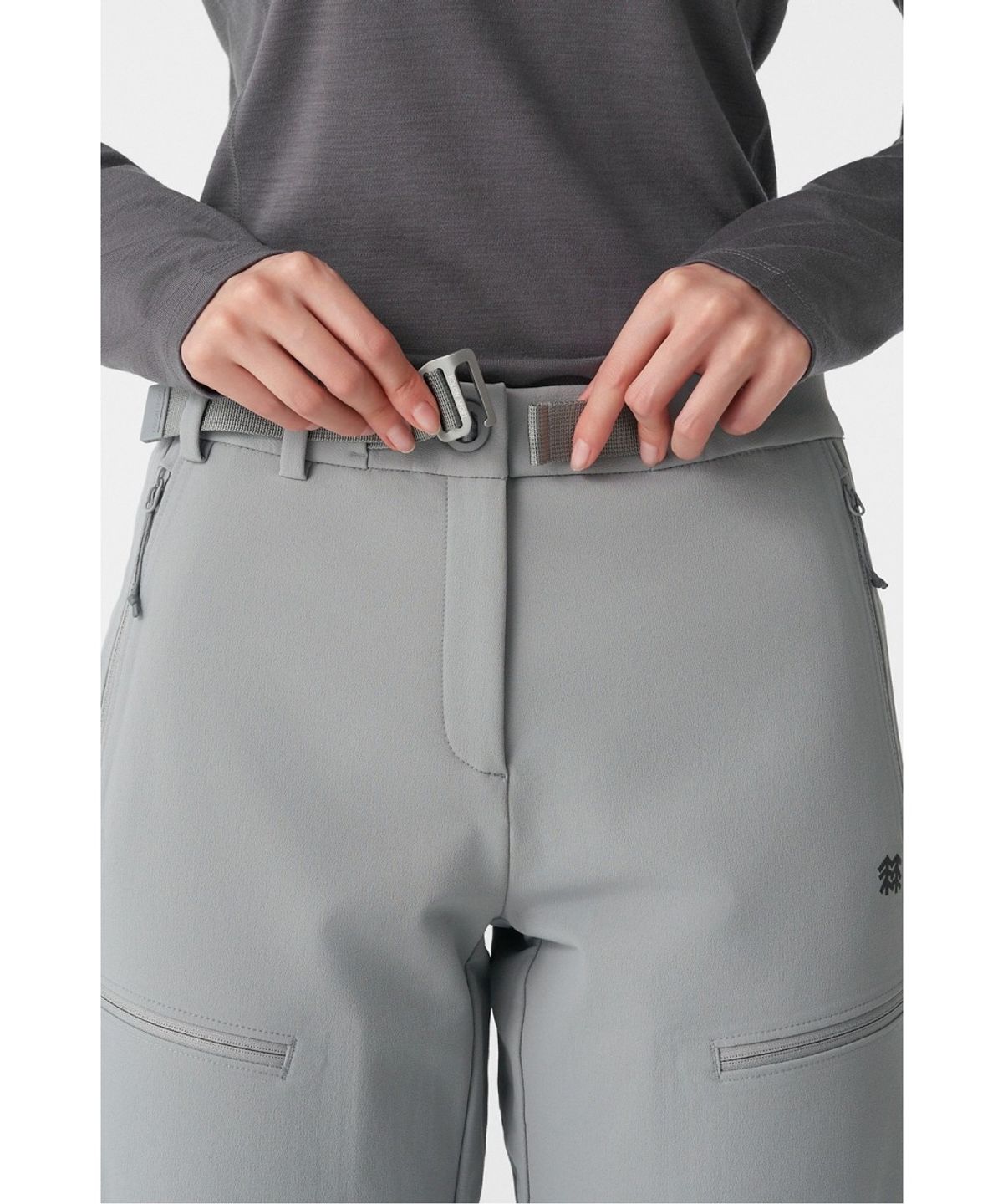 코오롱스포츠(KOLON SPORT) HERO 여성 클라이밍 팬츠 JKPNX26072GRY