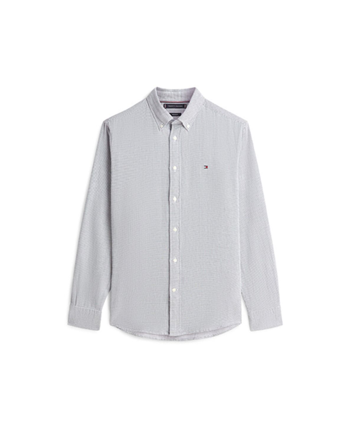 타미힐피거(TOMMY HILFIGER) [Regular fit] 도비 스트럭쳐 셔츠 (T12G0WSH012MT1DBZ)