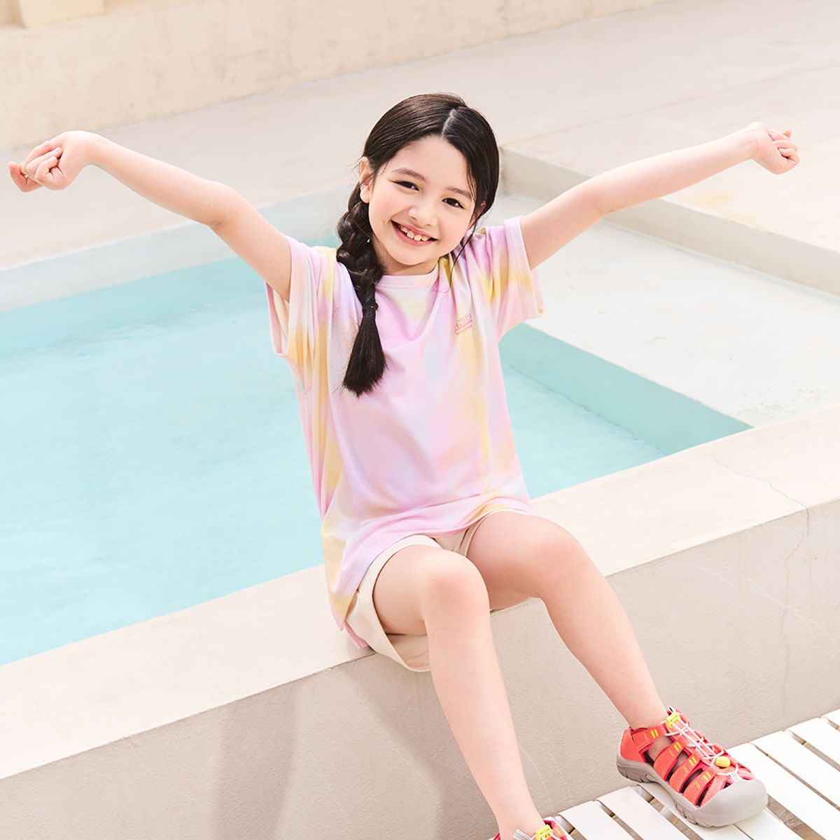 안다르 키즈(ANDAR KIDS) 키즈 컬러팝 반팔티