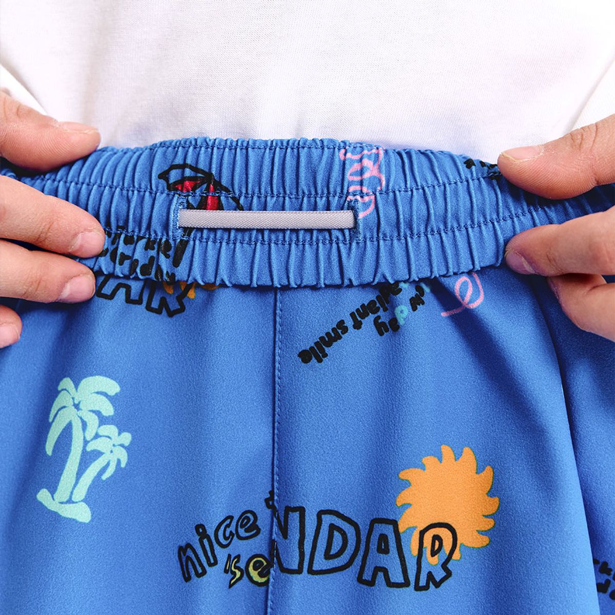 안다르 키즈(ANDAR KIDS) 키즈 에어스트 썸머바이브 패턴 반바지
