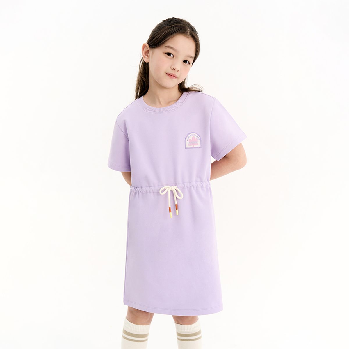 안다르 키즈(ANDAR KIDS) 키즈 에어리핏 스웻 원피스 (여아)