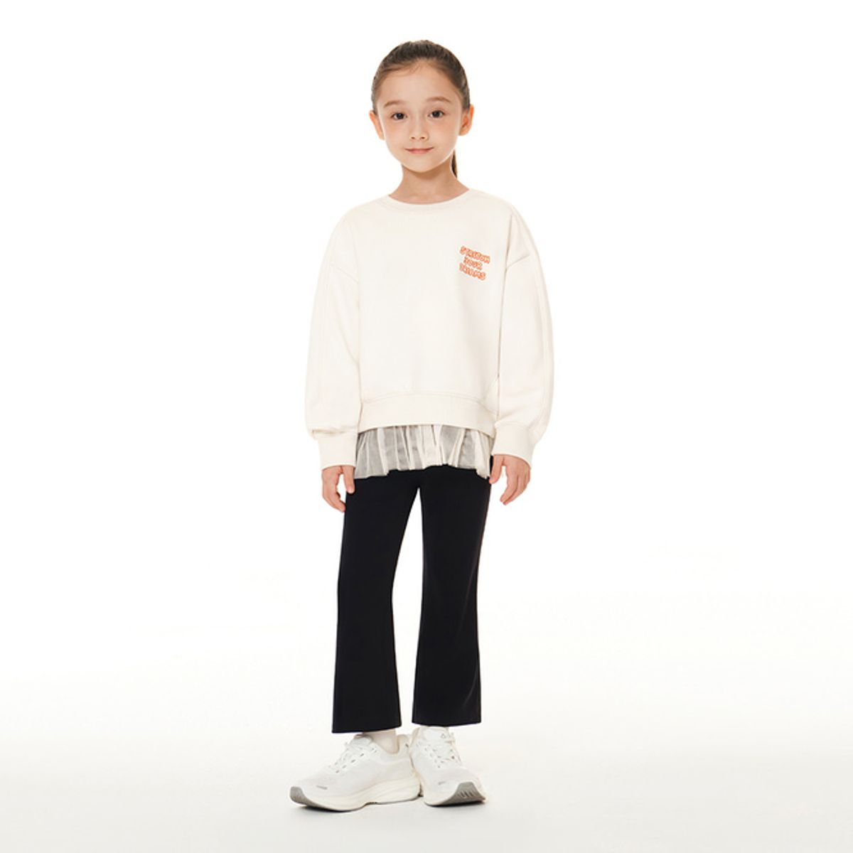 안다르 키즈(ANDAR KIDS) 키즈 릴레어 기모 부츠컷 레깅스 (여아)