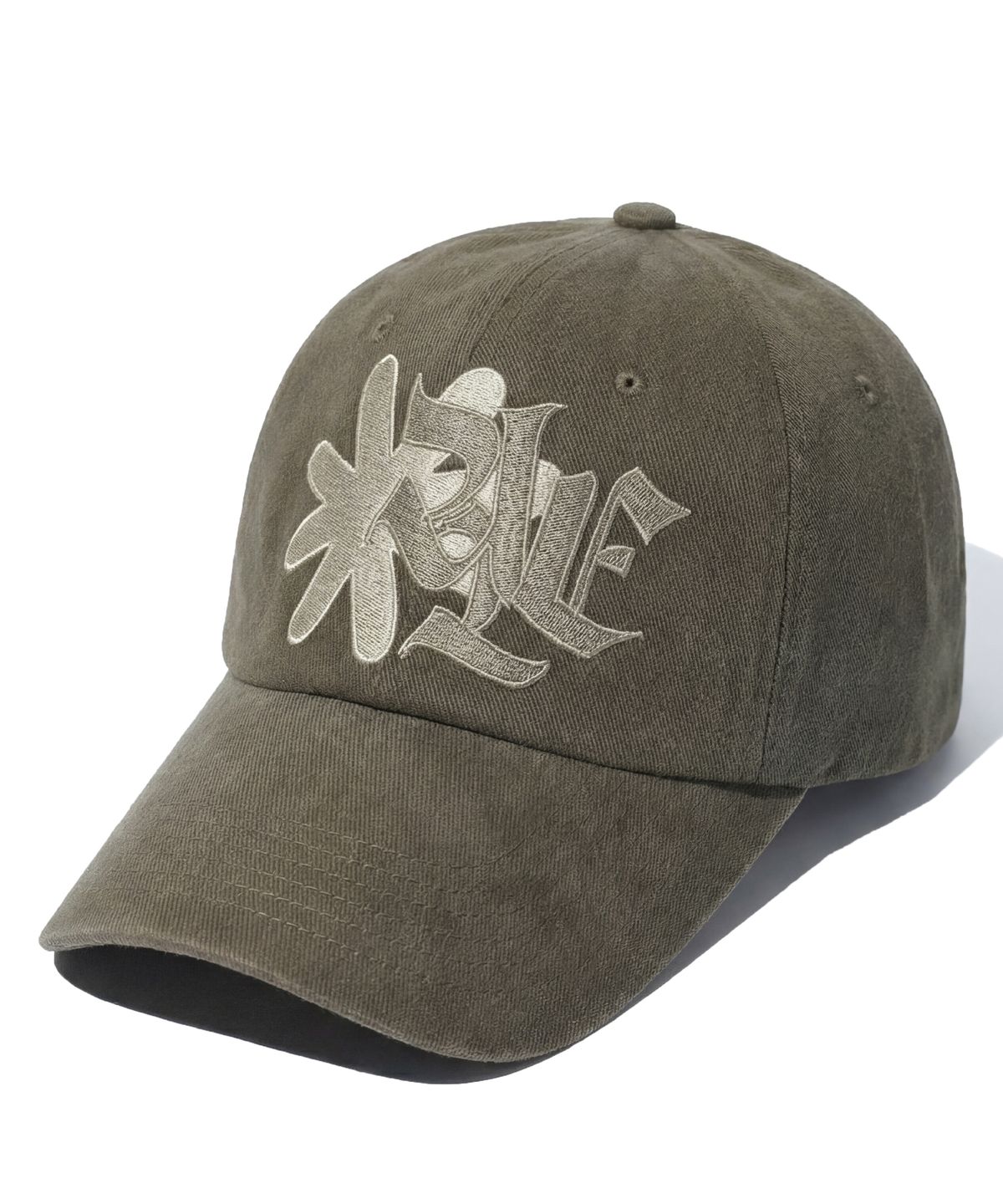 아이돈워너셀(IDWS) Link Marble Maxi Cap Khaki