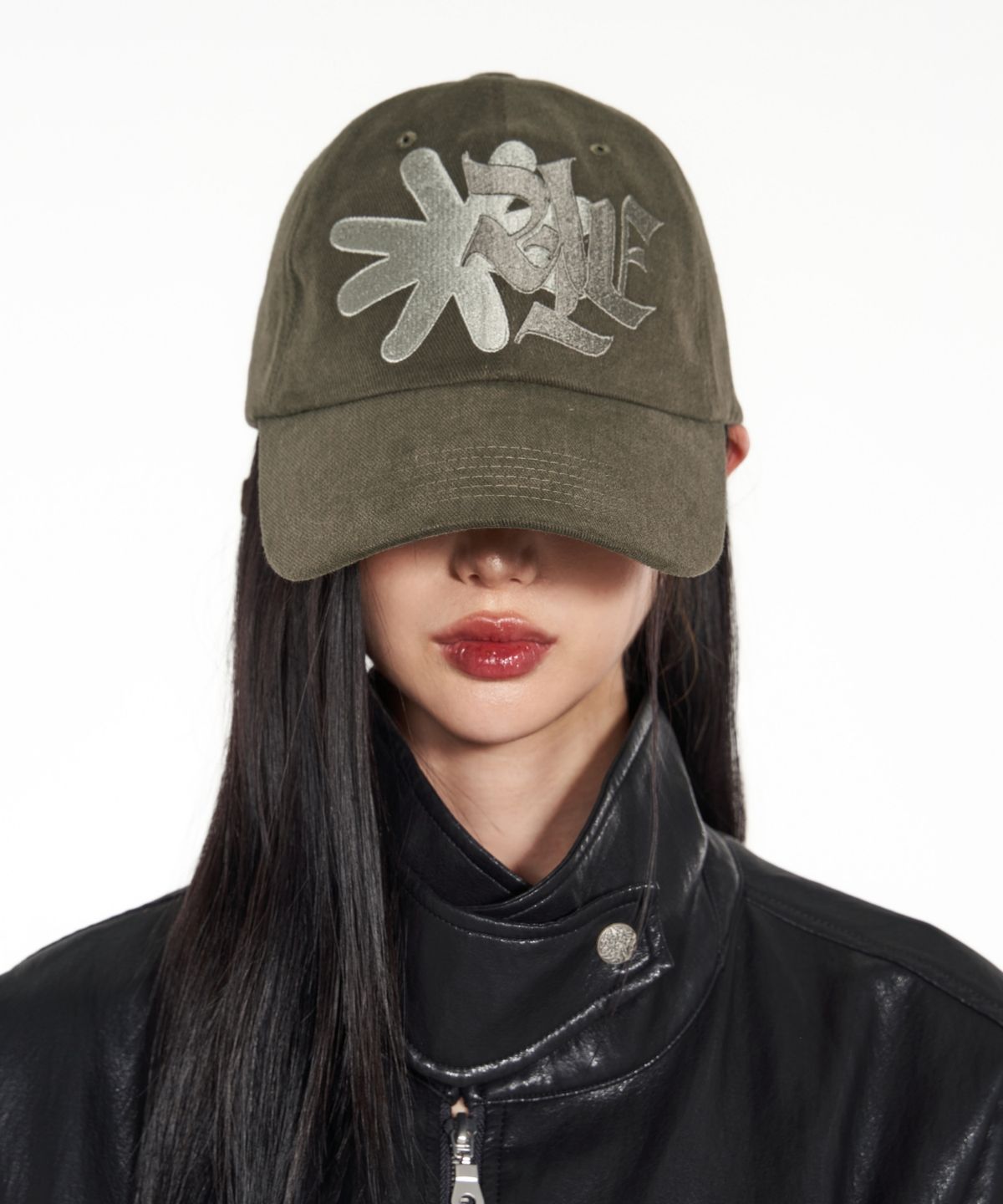 아이돈워너셀(IDWS) Link Marble Maxi Cap Khaki