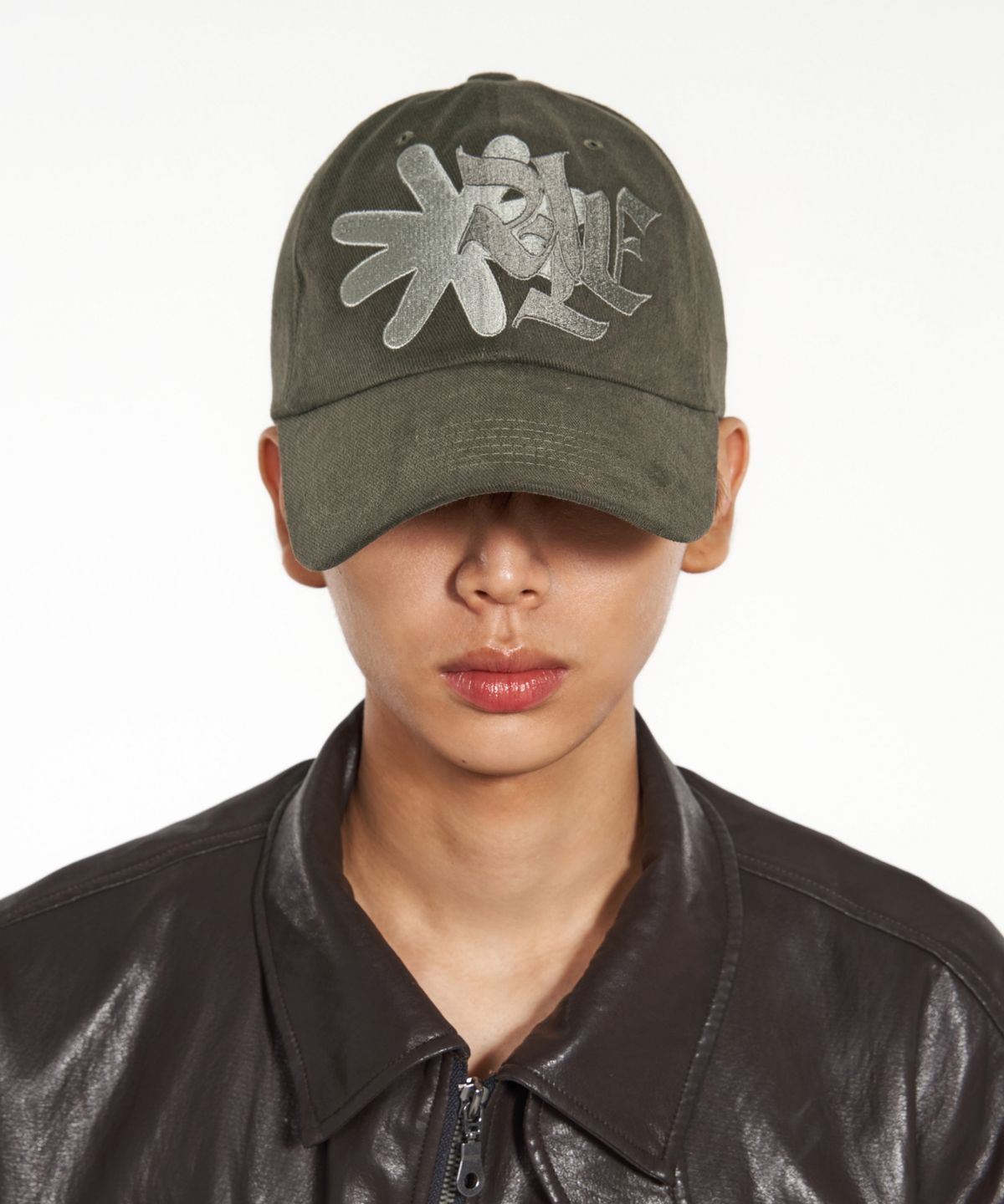 아이돈워너셀(IDWS) Link Marble Maxi Cap Khaki