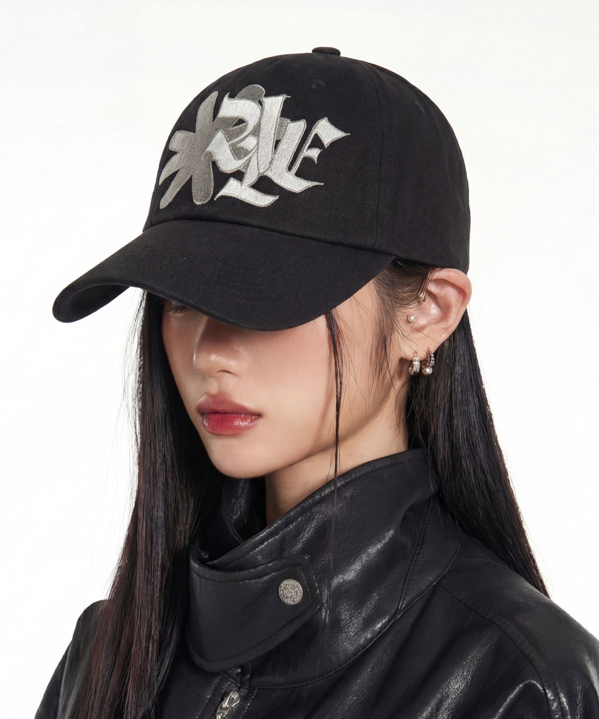 아이돈워너셀(IDWS) Link Marble Maxi Cap Black