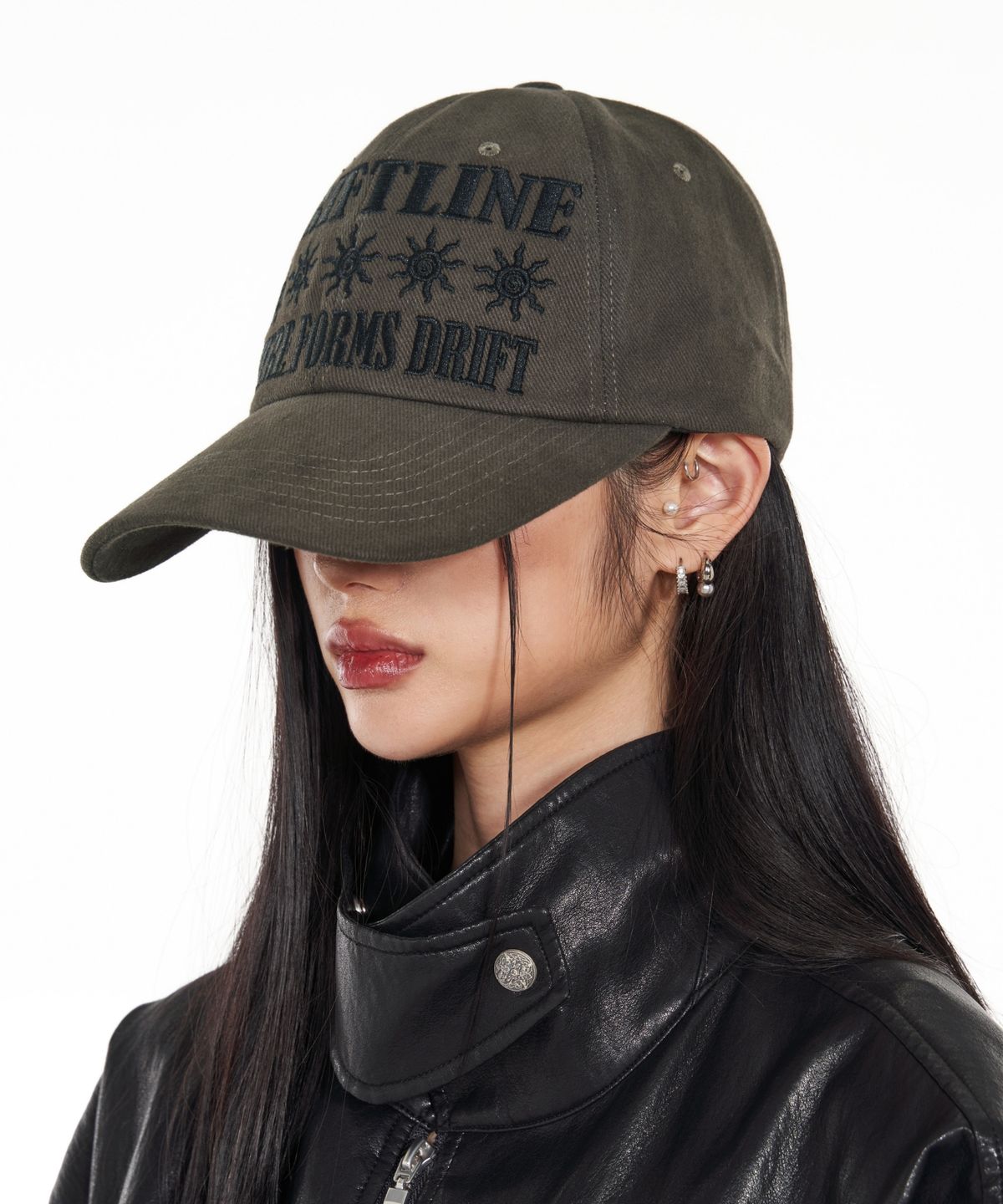 아이돈워너셀(IDWS) Drift Line Maxi Cap Brown