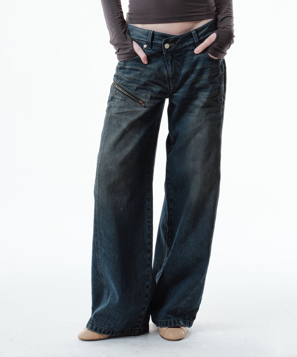 2000아카이브스(2000ARCHIVES) IVY JEANS (BLUE)