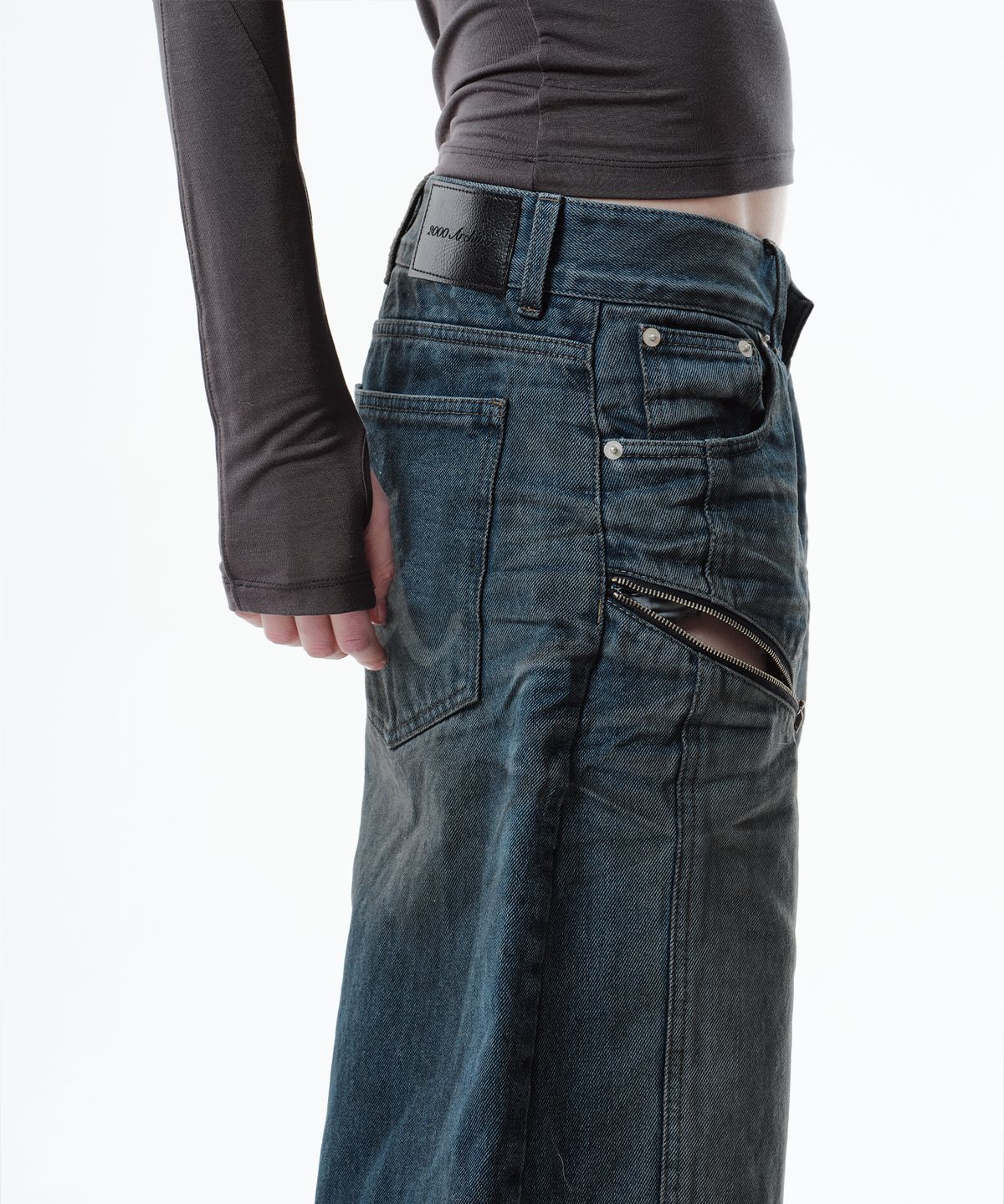 2000아카이브스(2000ARCHIVES) IVY JEANS (BLUE)
