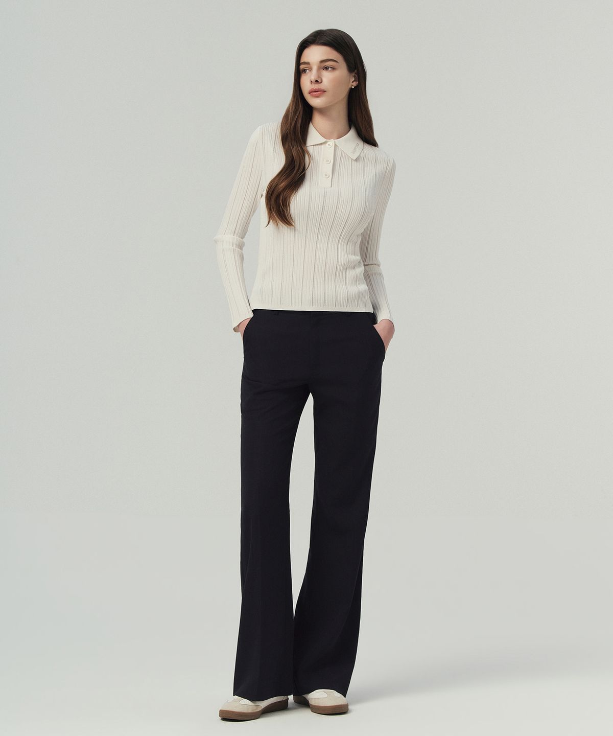듀베티카(DUVETICA) 풀라(라이트 아이보리)(여성 니트풀오버)