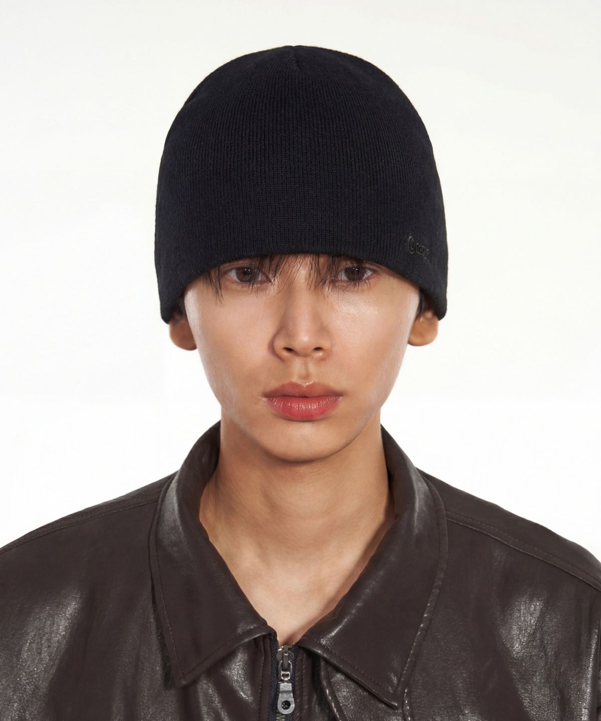 아이돈워너셀(IDWS) Cascade Maxi Beanie Black