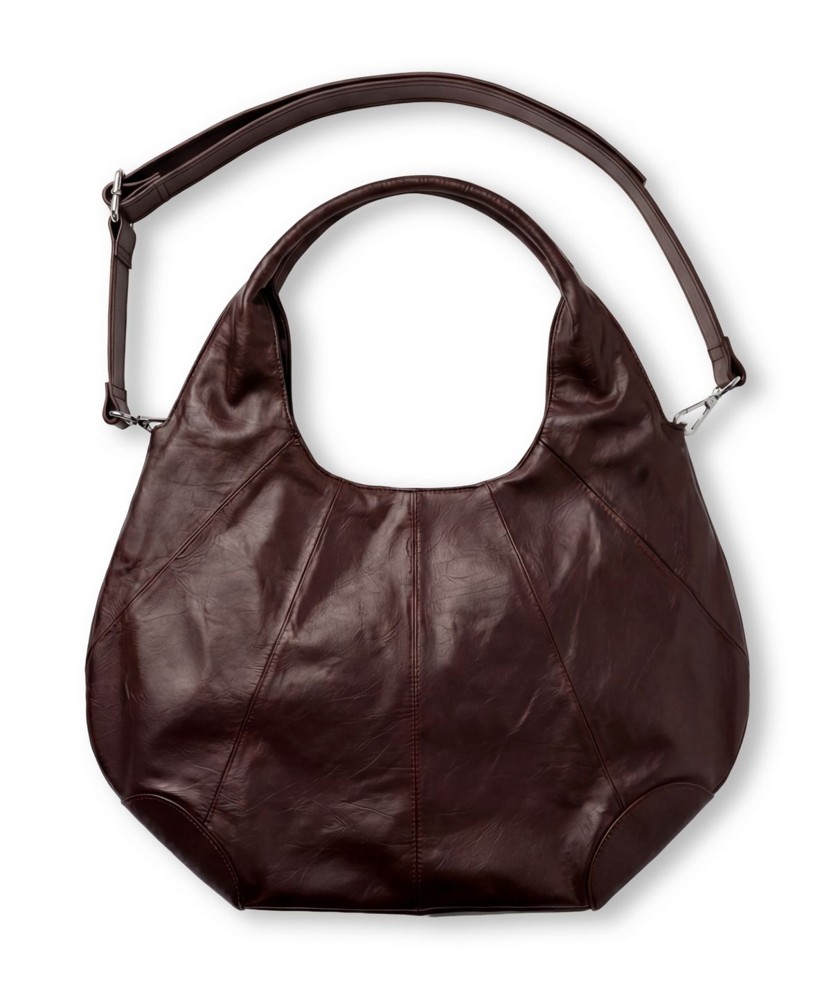 아이돈워너셀(IDWS) Pitcher Hobo Bag Brown