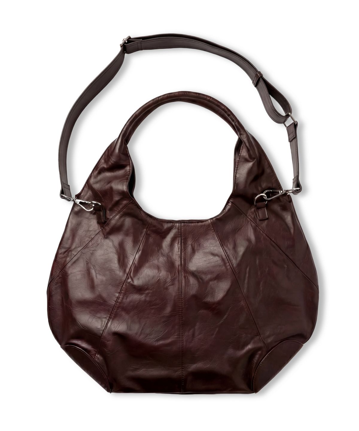 아이돈워너셀(IDWS) Pitcher Hobo Bag Brown