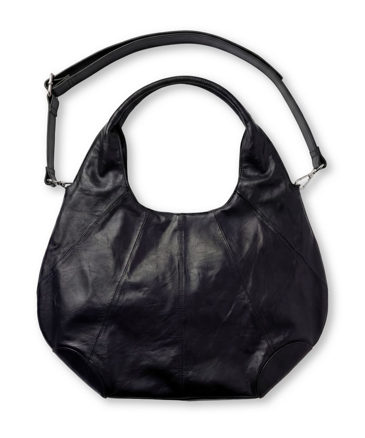 아이돈워너셀(IDWS) Pitcher Hobo Bag Black