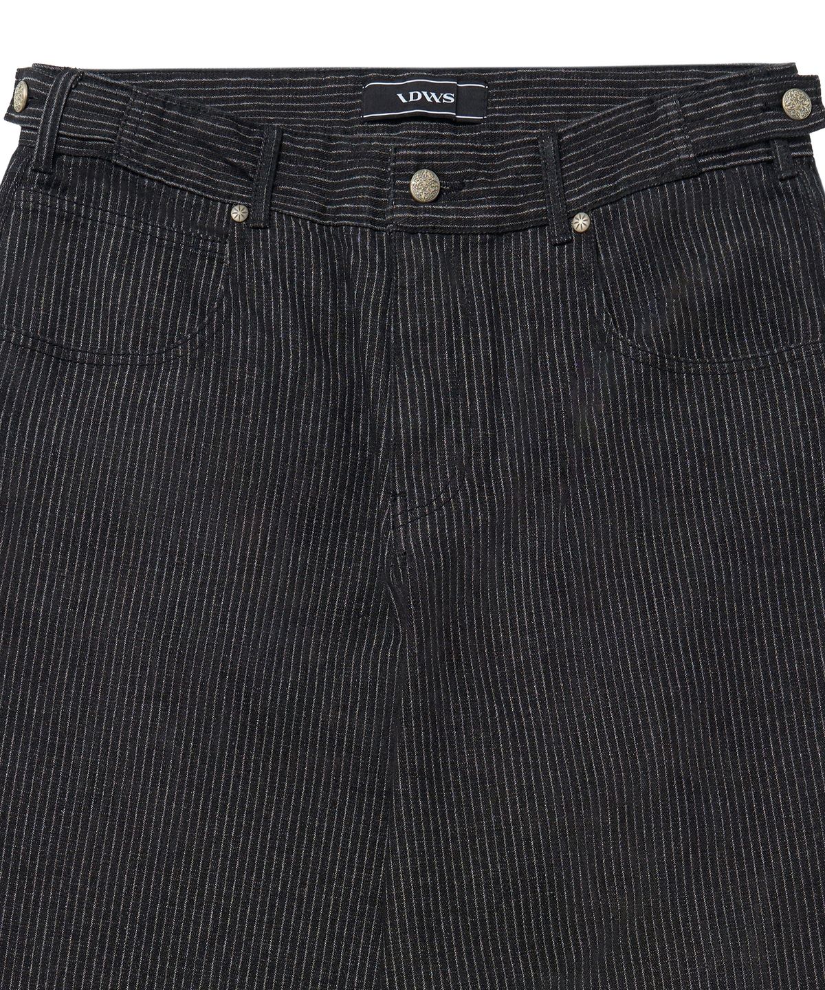 아이돈워너셀(IDWS) Glide Stripe Denim Pants Black