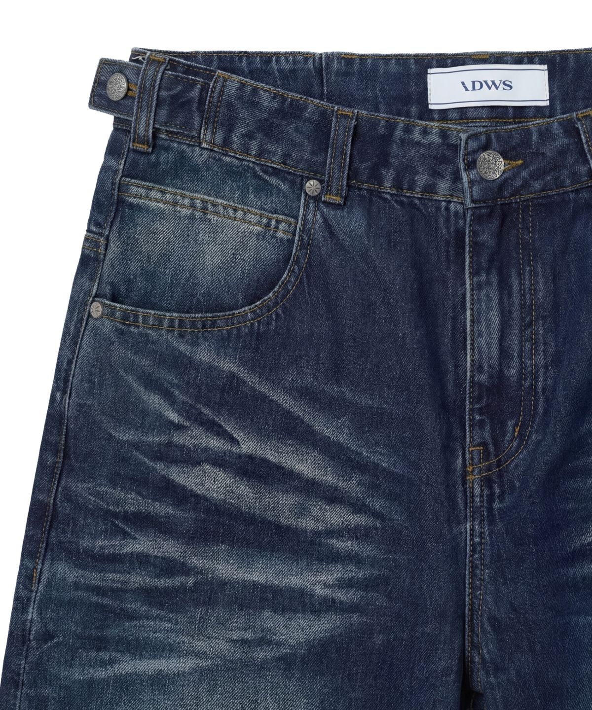아이돈워너셀(IDWS) Motion Flare Denim Pants Indigo