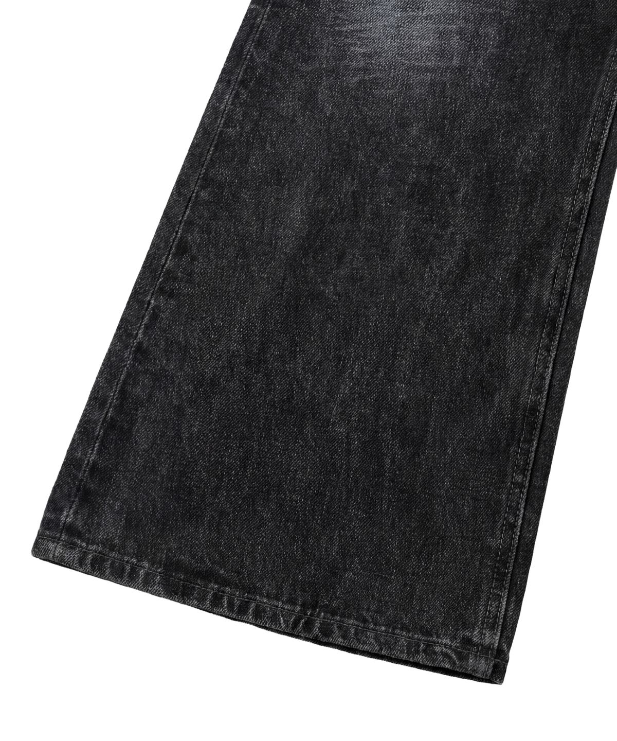 아이돈워너셀(IDWS) Motion Flare Denim Pants Black