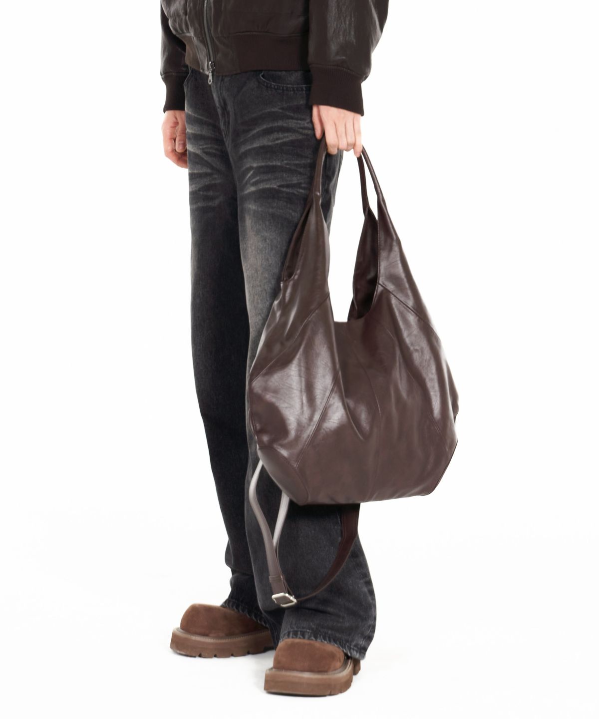 아이돈워너셀(IDWS) Motion Flare Denim Pants Black