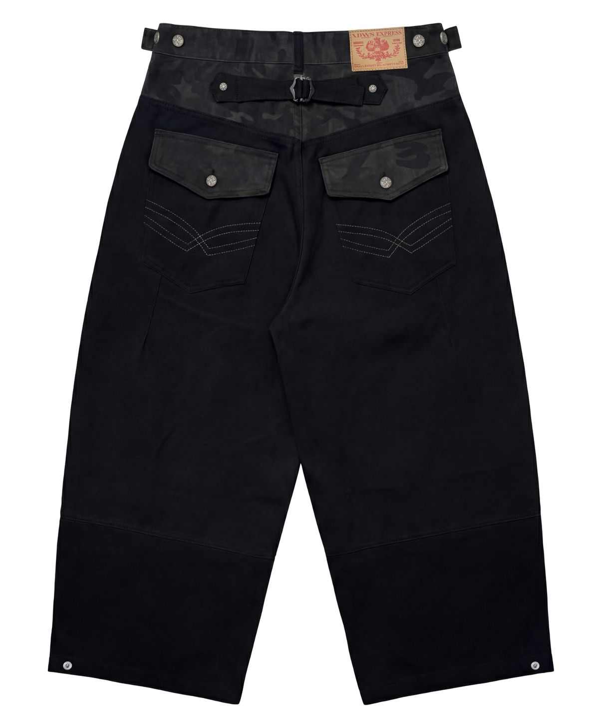 아이돈워너셀(IDWS) Hidden Camo Balloon Pants Black