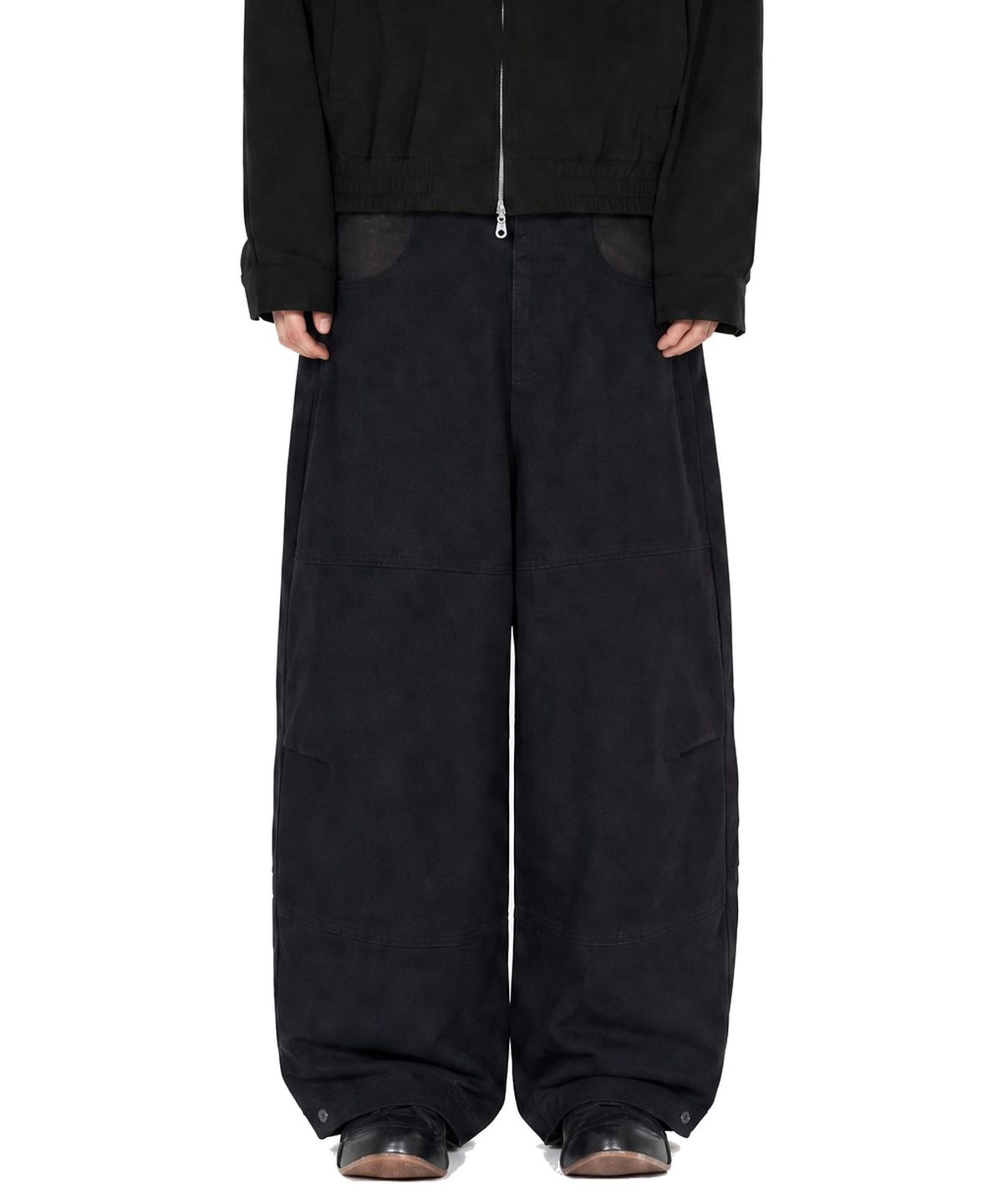 아이돈워너셀(IDWS) Hidden Camo Balloon Pants Black