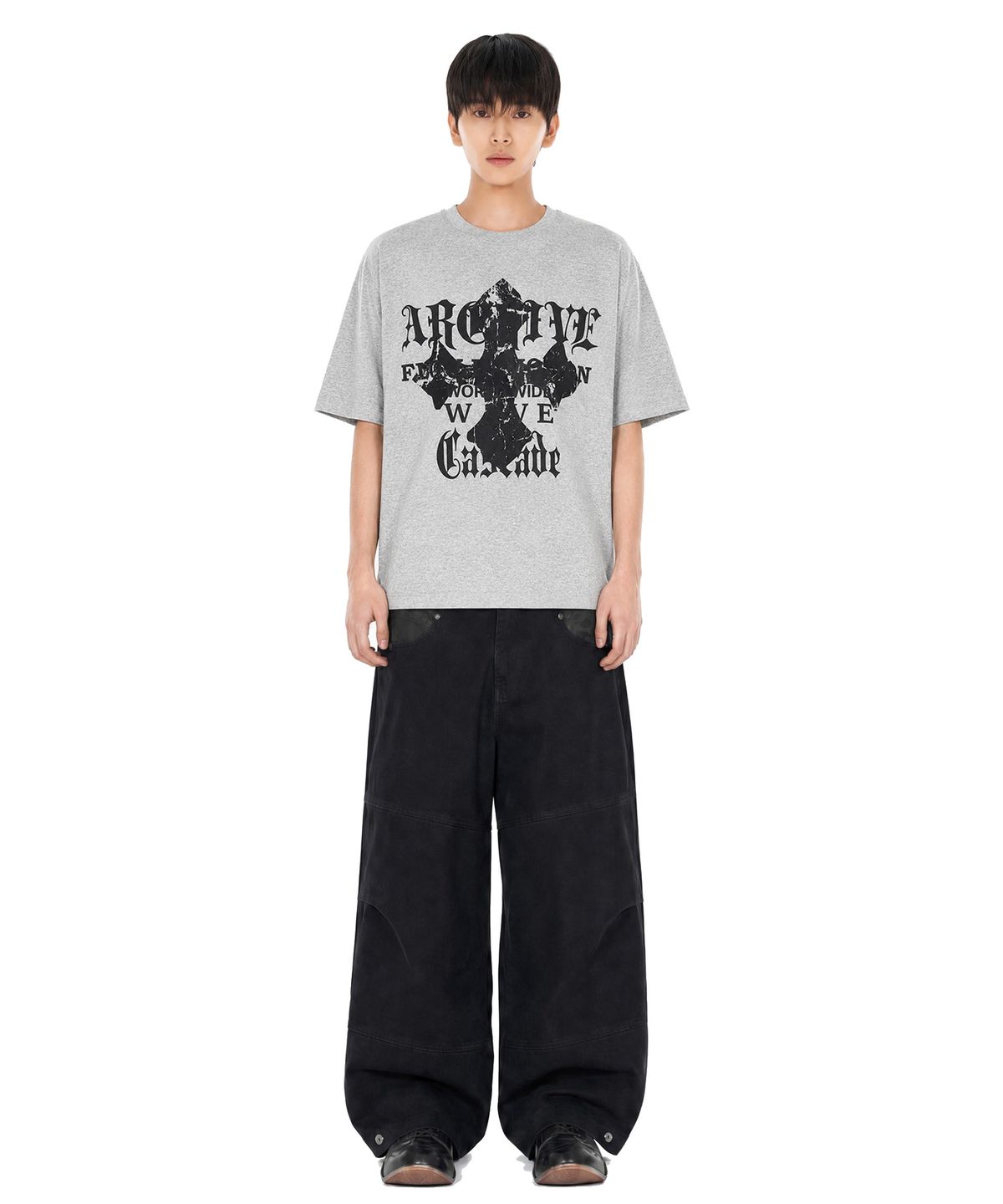 아이돈워너셀(IDWS) Hidden Camo Balloon Pants Black