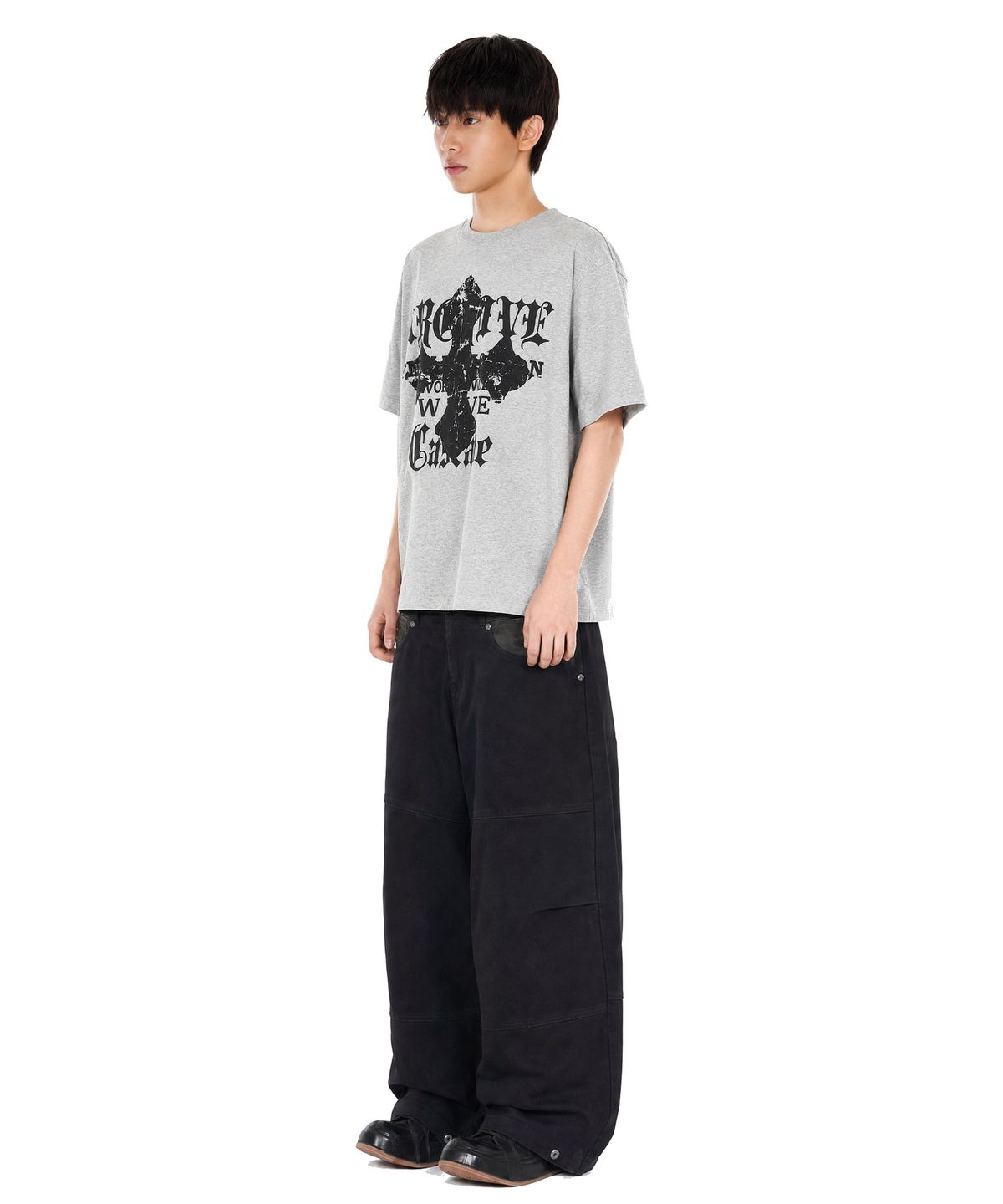 아이돈워너셀(IDWS) Hidden Camo Balloon Pants Black