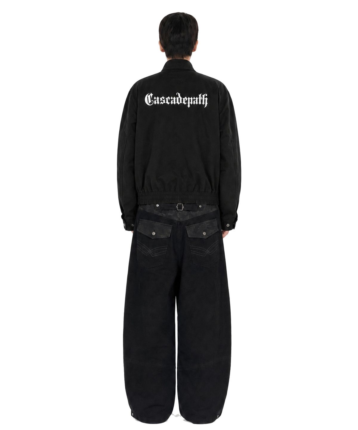 아이돈워너셀(IDWS) Hidden Camo Balloon Pants Black