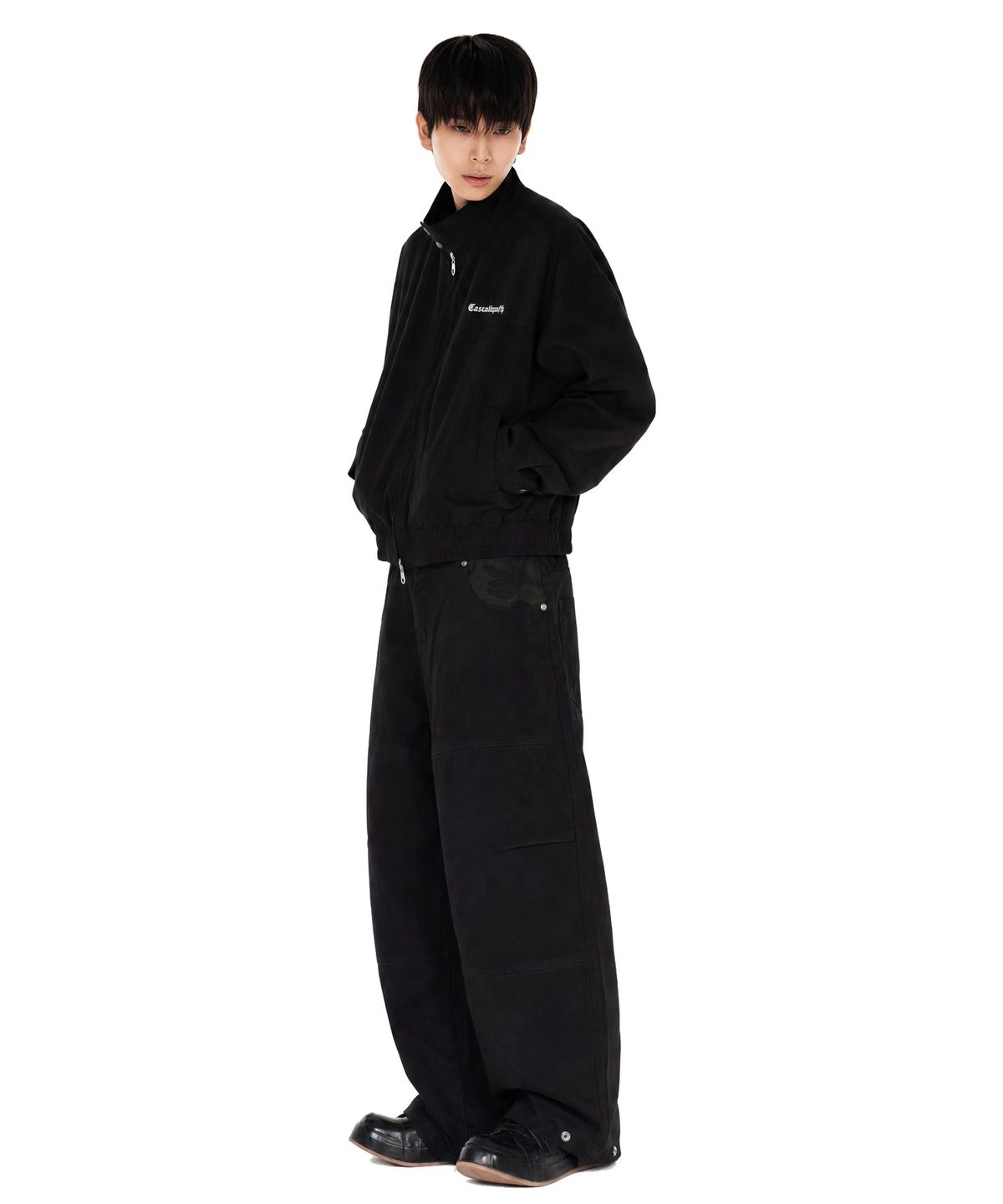 아이돈워너셀(IDWS) Hidden Camo Balloon Pants Black