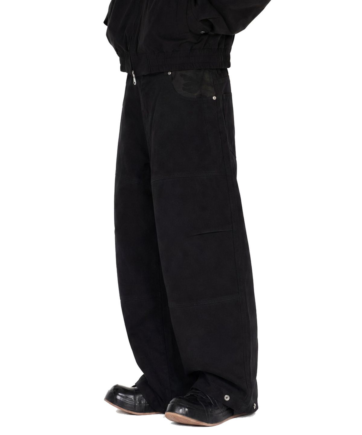 아이돈워너셀(IDWS) Hidden Camo Balloon Pants Black