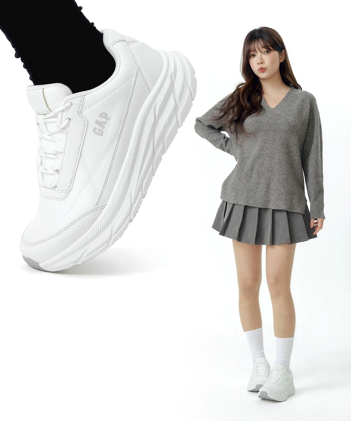 갭(GAP) 베르 운동화 화이트