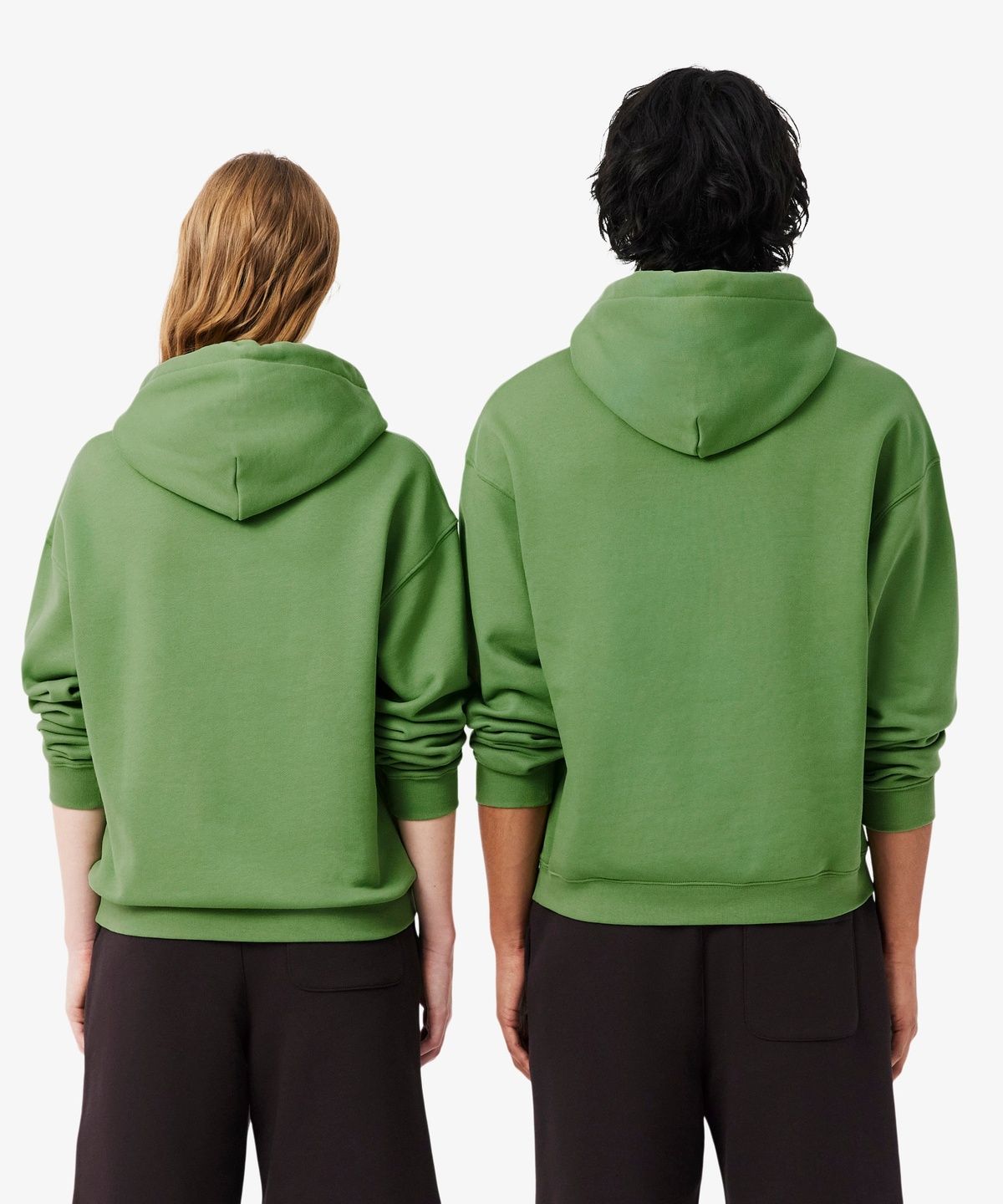 라코스테(LACOSTE) 남성 크록 시그니처 루즈핏 후드 스웻셔츠 SH7741-56G 02M