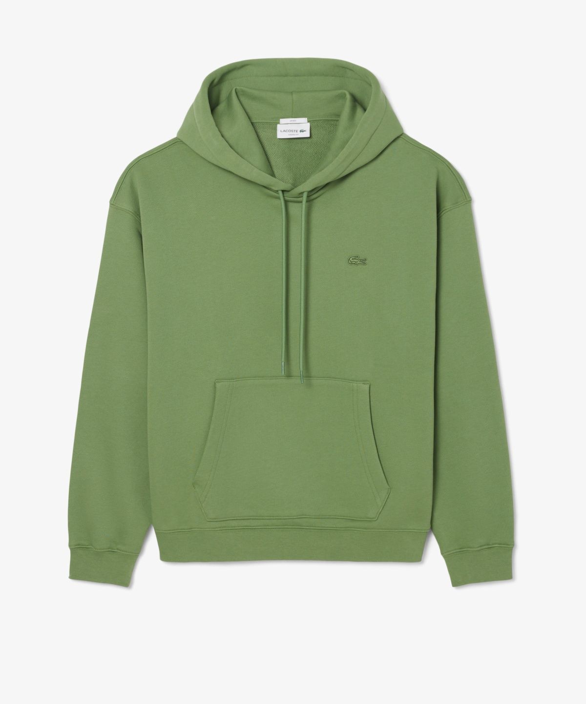 라코스테(LACOSTE) 남성 크록 시그니처 루즈핏 후드 스웻셔츠 SH7741-56G 02M