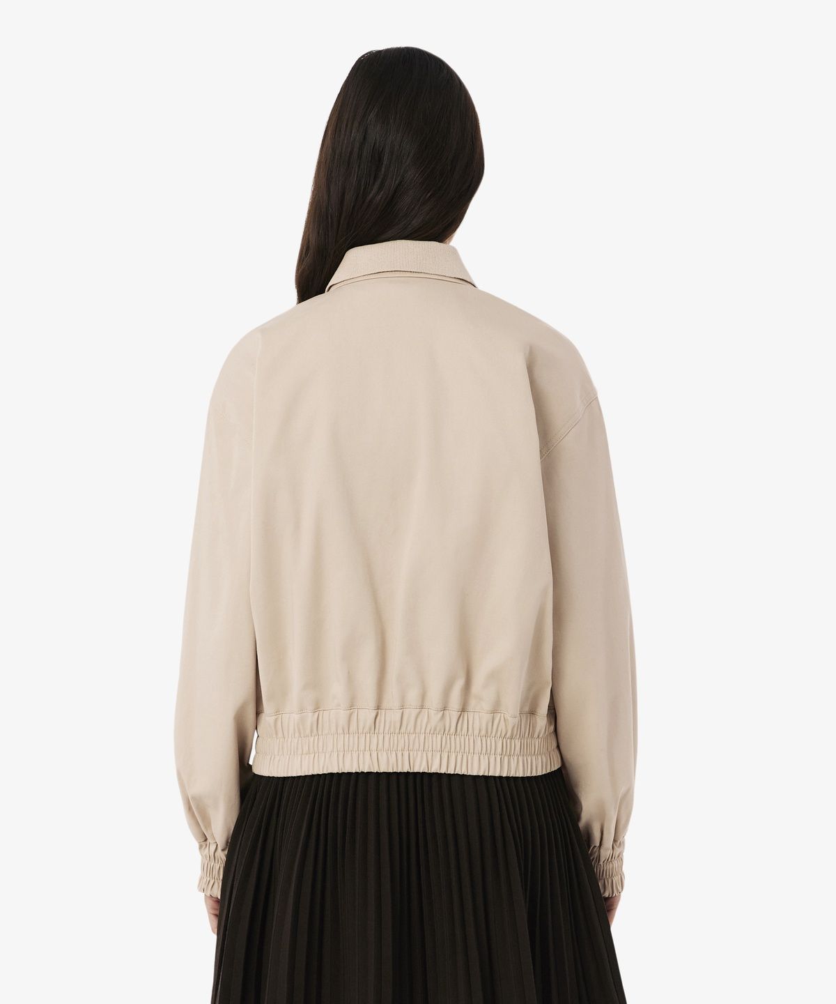라코스테(LACOSTE) 여성 개버딘 코치 자켓 BF8412-56G X6F