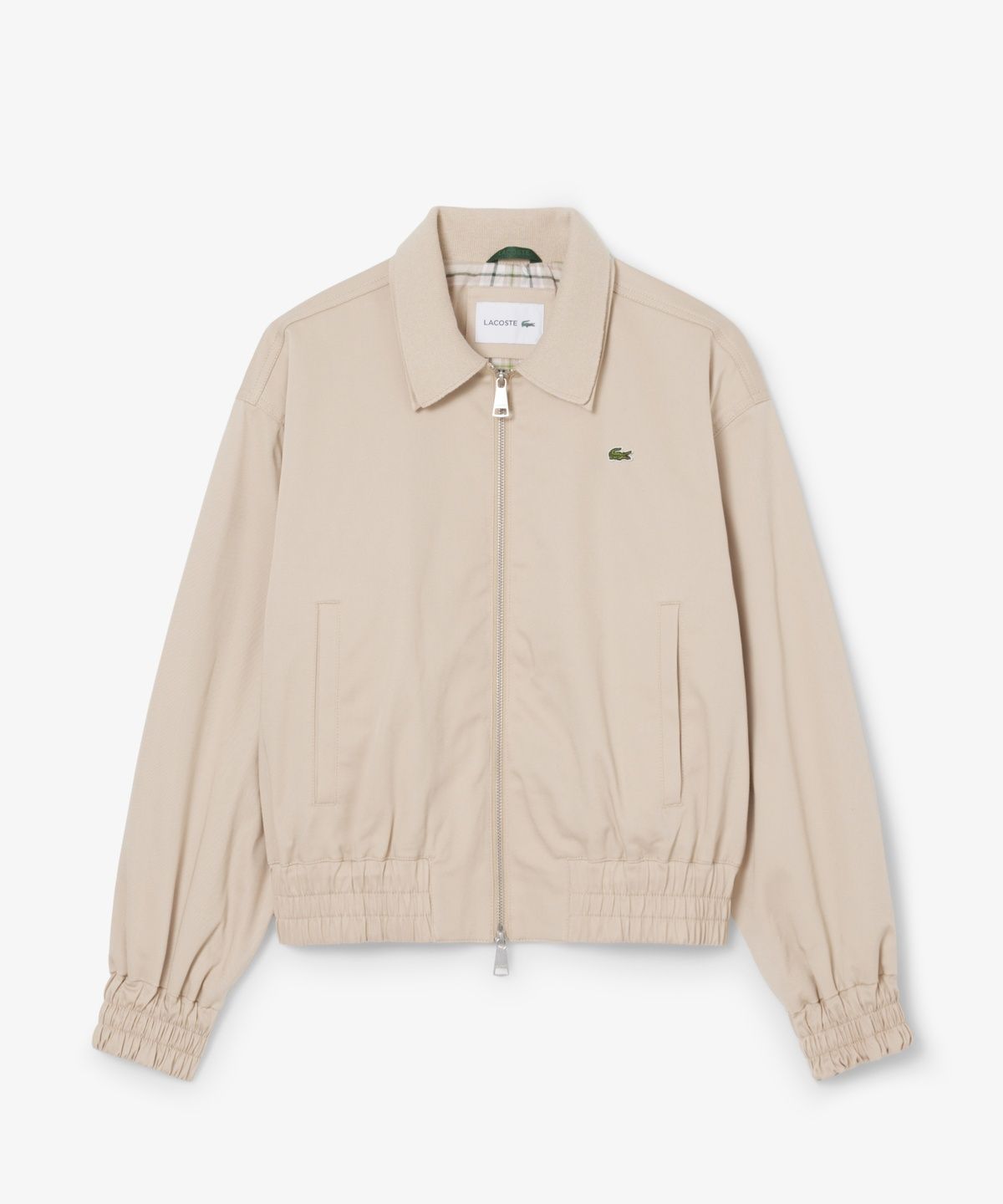 라코스테(LACOSTE) 여성 개버딘 코치 자켓 BF8412-56G X6F