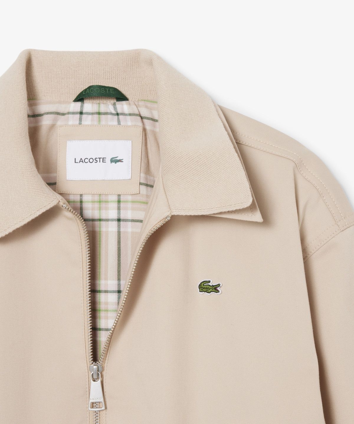 라코스테(LACOSTE) 여성 개버딘 코치 자켓 BF8412-56G X6F