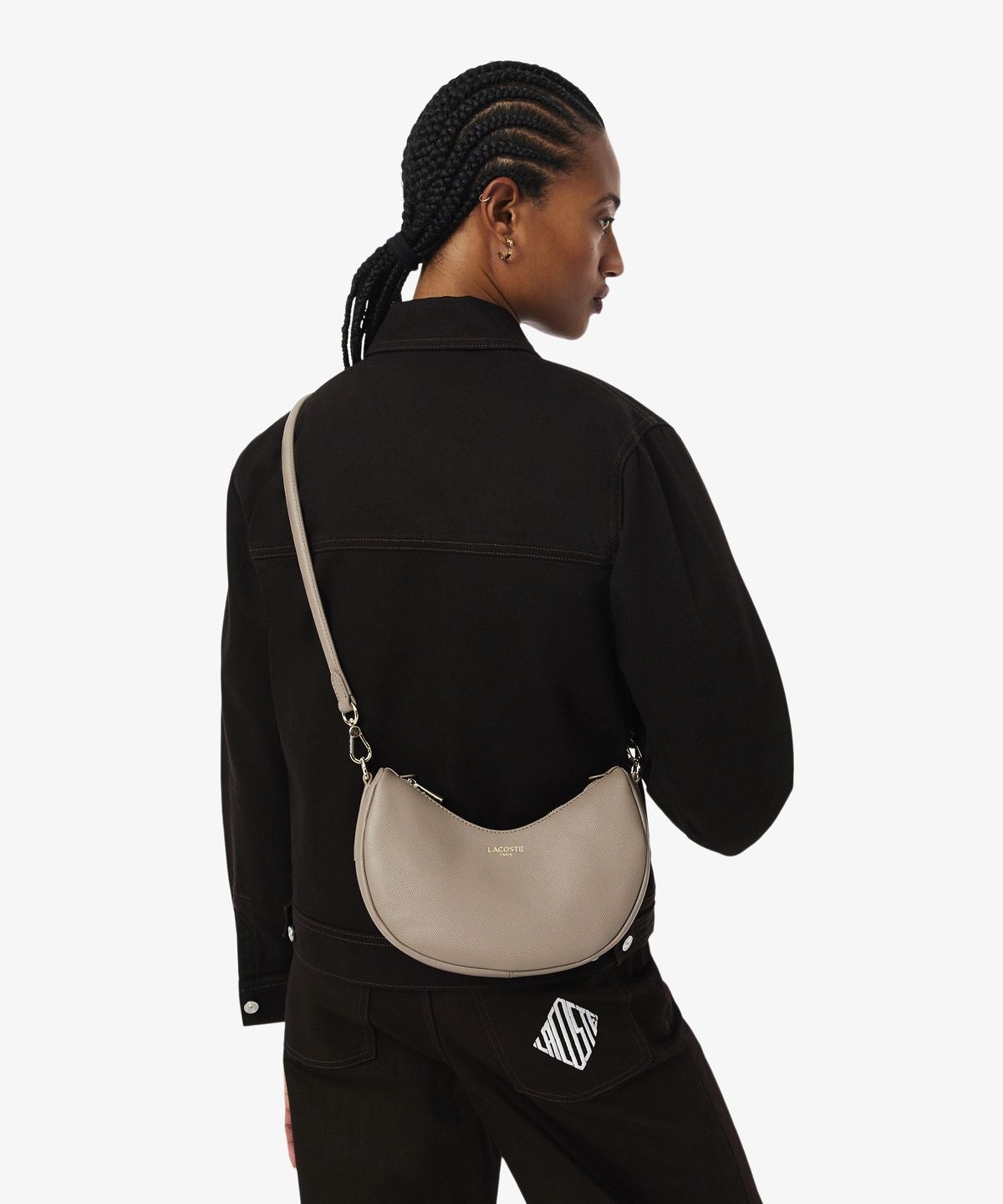 라코스테(LACOSTE) 여성 샹젤리제 스몰 문백 NF5101P56G N81