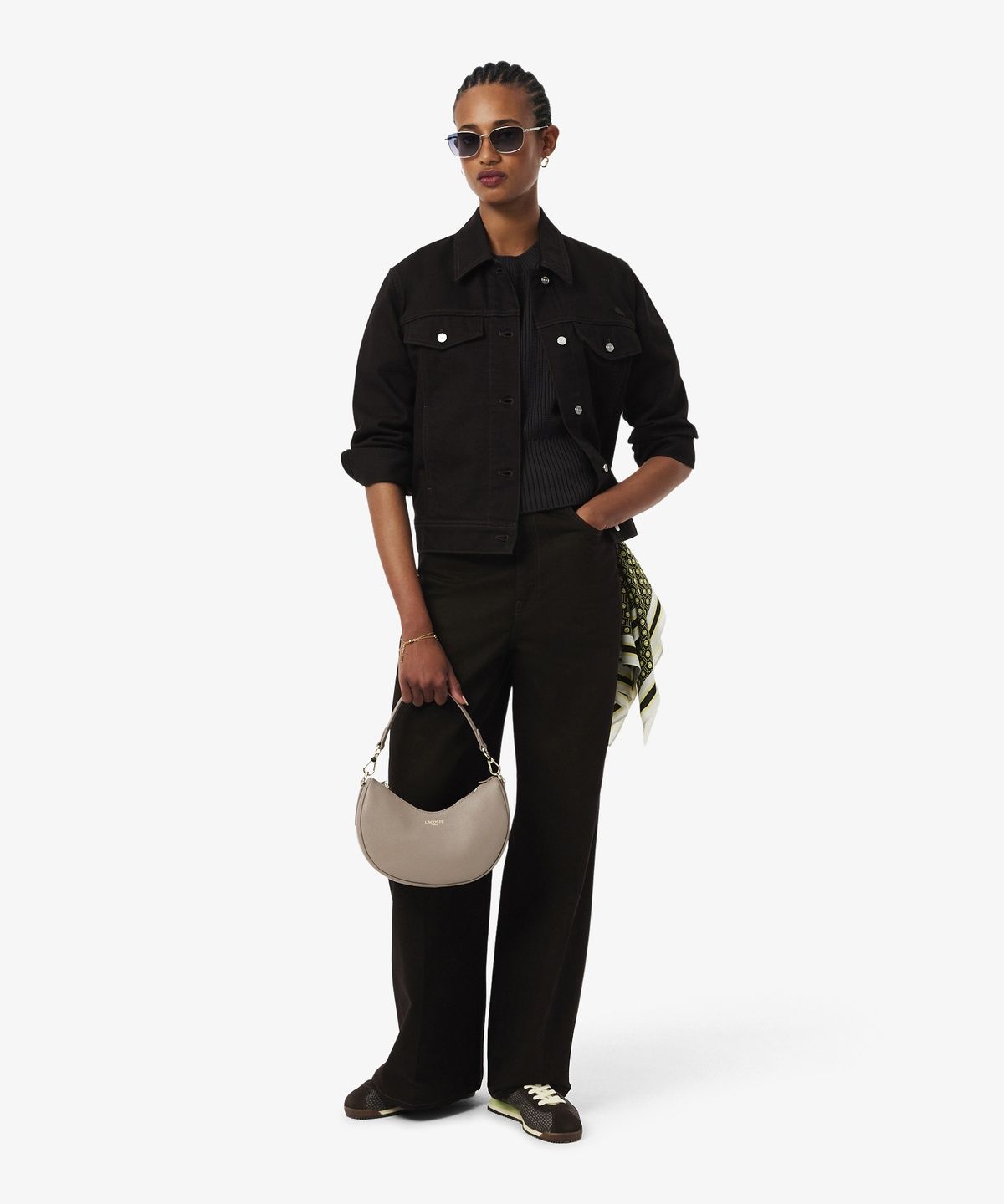 라코스테(LACOSTE) 여성 샹젤리제 스몰 문백 NF5101P56G N81
