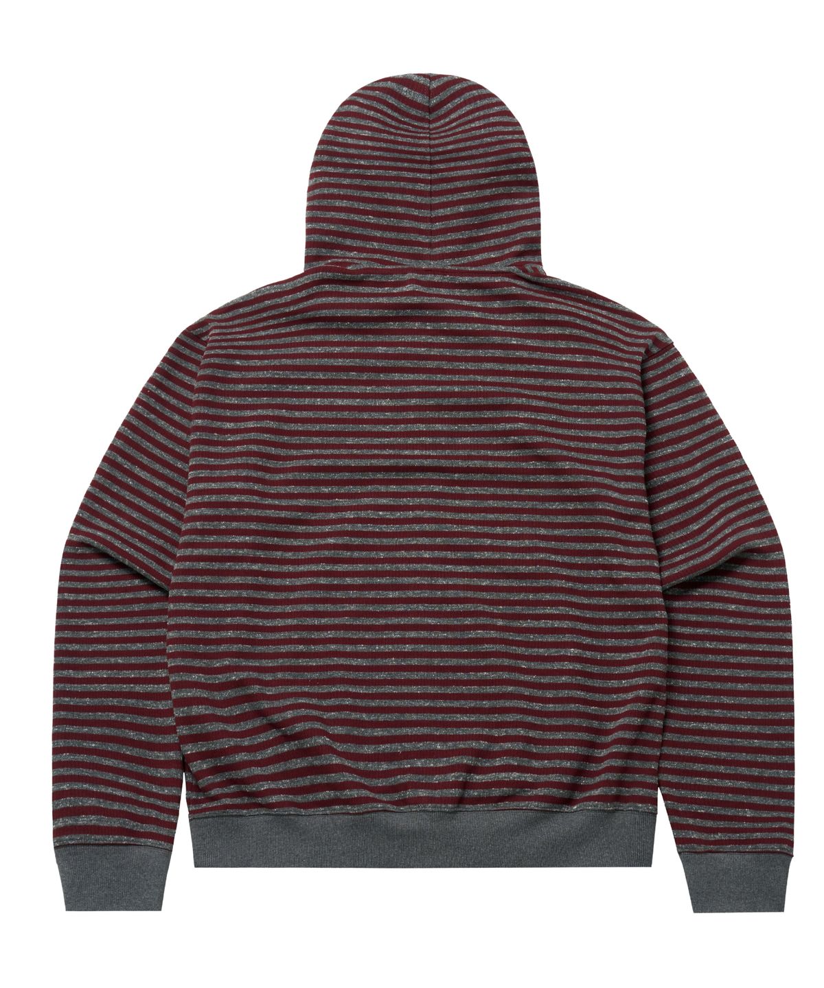 아이돈워너셀(IDWS) Proto Stripe Hoodie Zip Up Burgundy