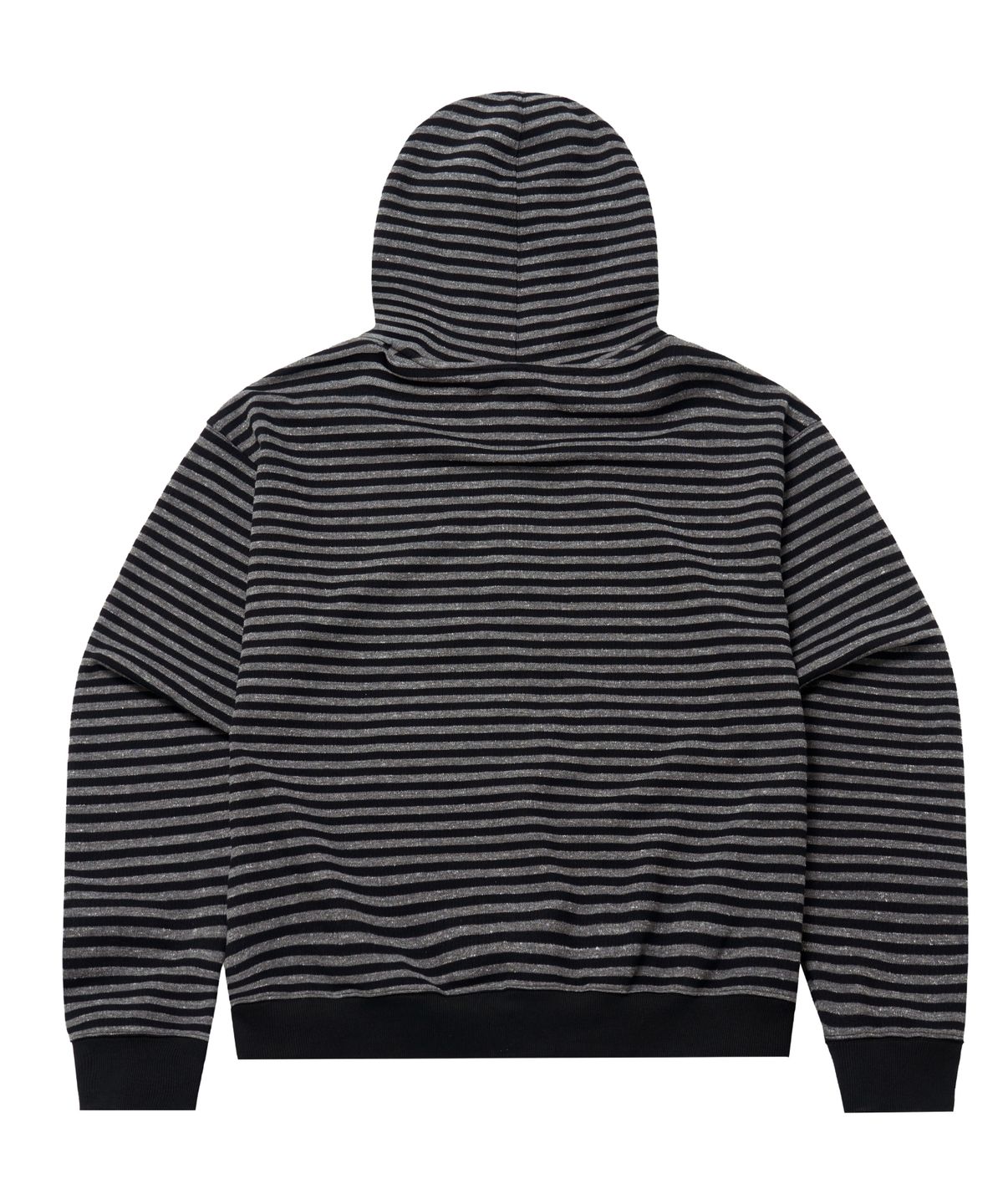 아이돈워너셀(IDWS) Proto Stripe Hoodie Zip Up Black