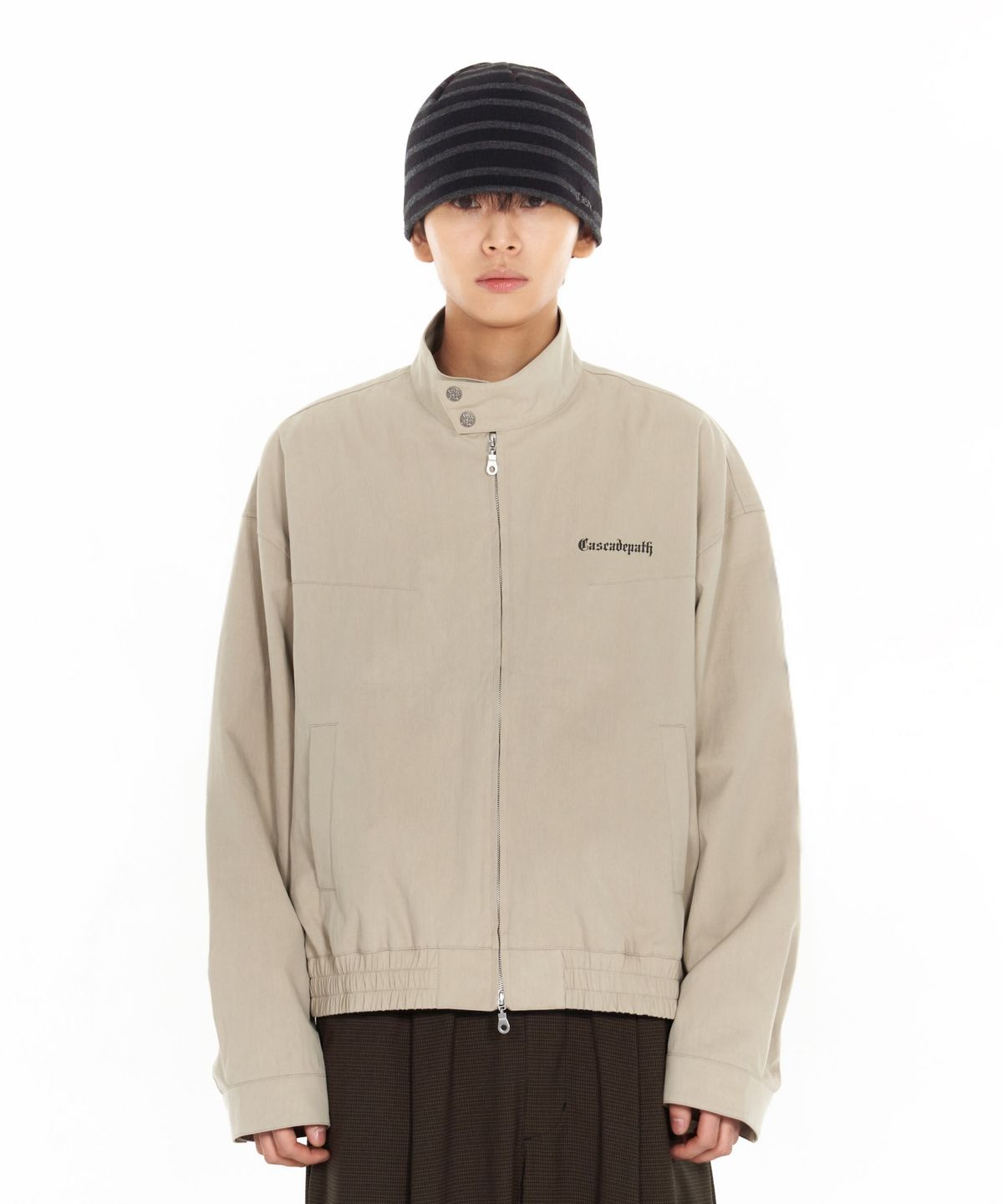 아이돈워너셀(IDWS) Path Nylon Jacket Beige