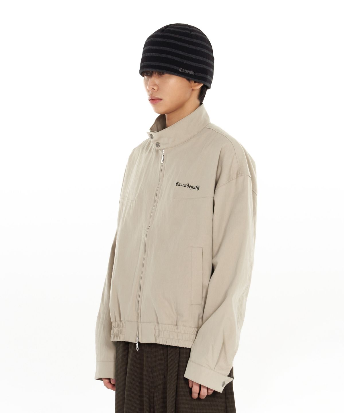 아이돈워너셀(IDWS) Path Nylon Jacket Beige