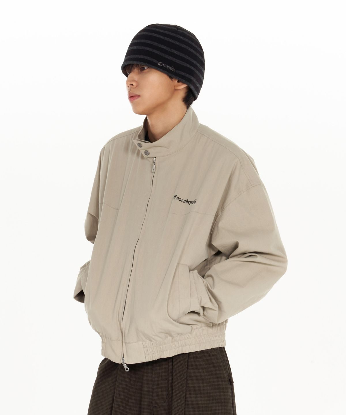 아이돈워너셀(IDWS) Path Nylon Jacket Beige