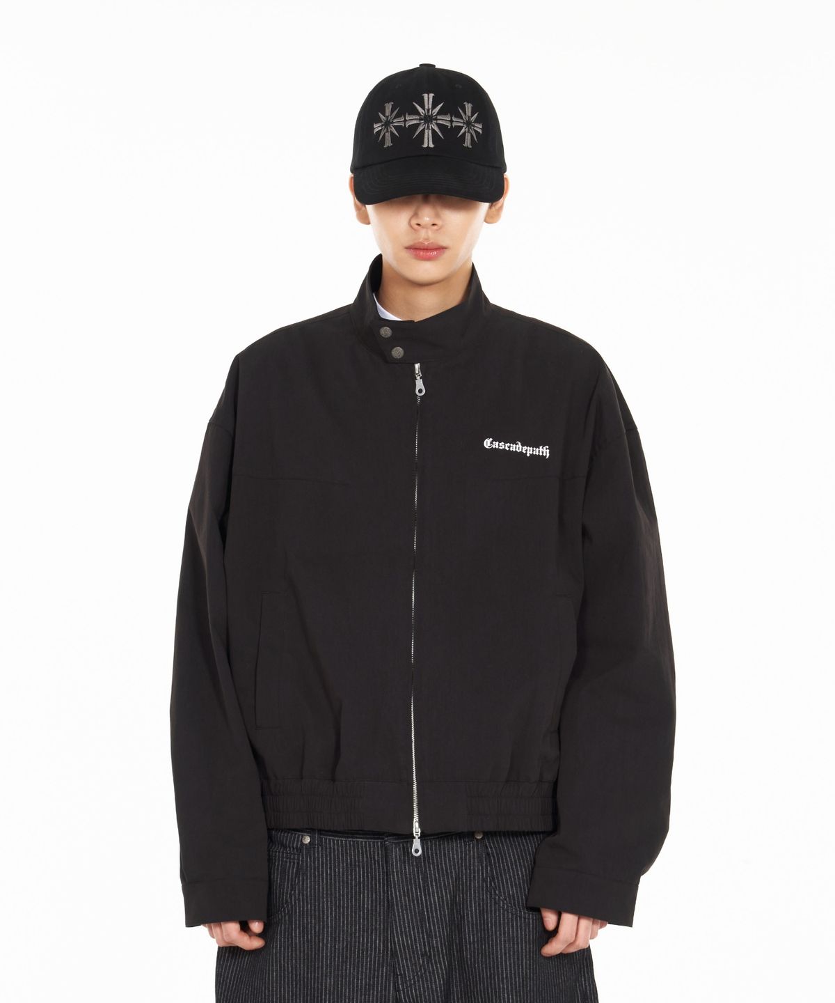 아이돈워너셀(IDWS) Path Nylon Jacket Black