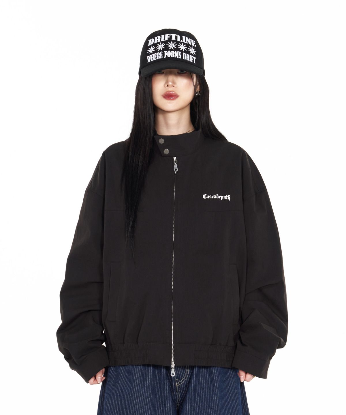 아이돈워너셀(IDWS) Path Nylon Jacket Black