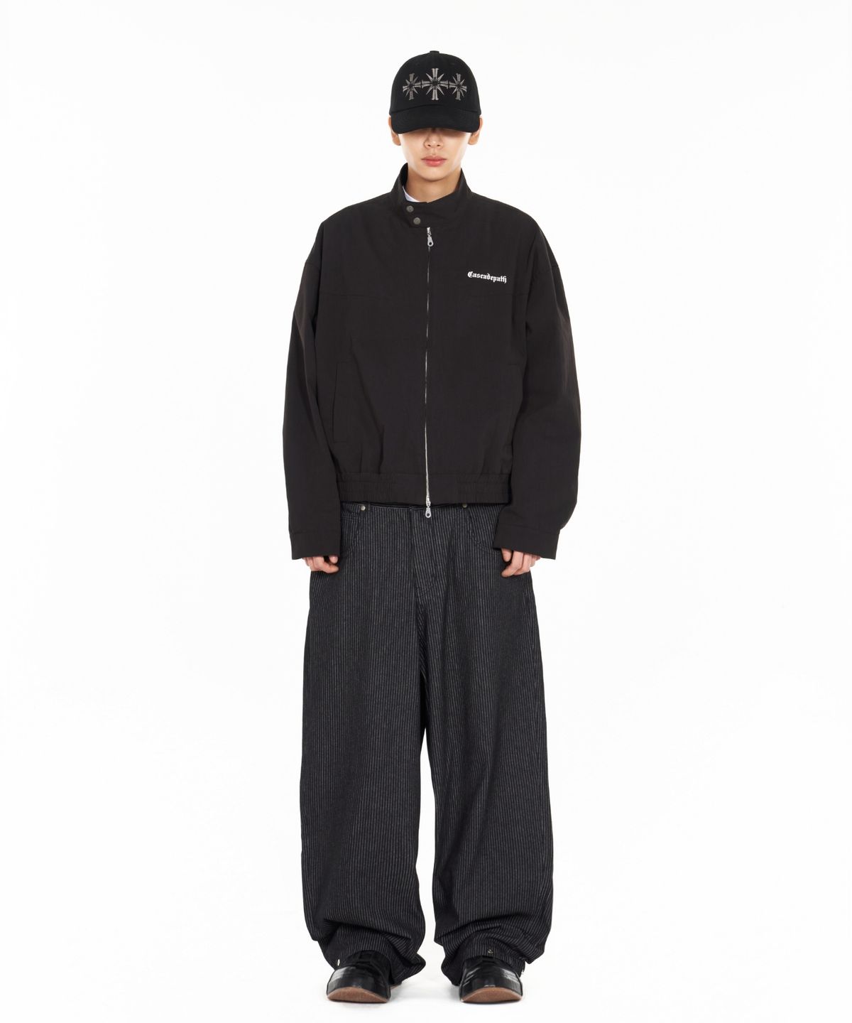 아이돈워너셀(IDWS) Path Nylon Jacket Black