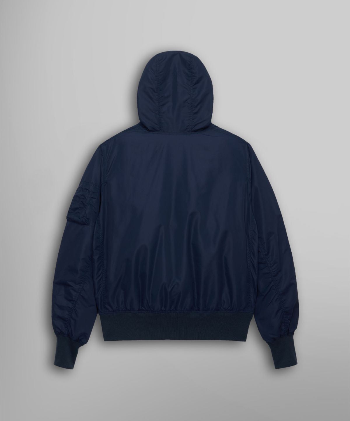 알파 인더스트리(ALPHA INDUSTRIES) L-2B 후디드 헌터 플라이트 자켓 레플리카 블루