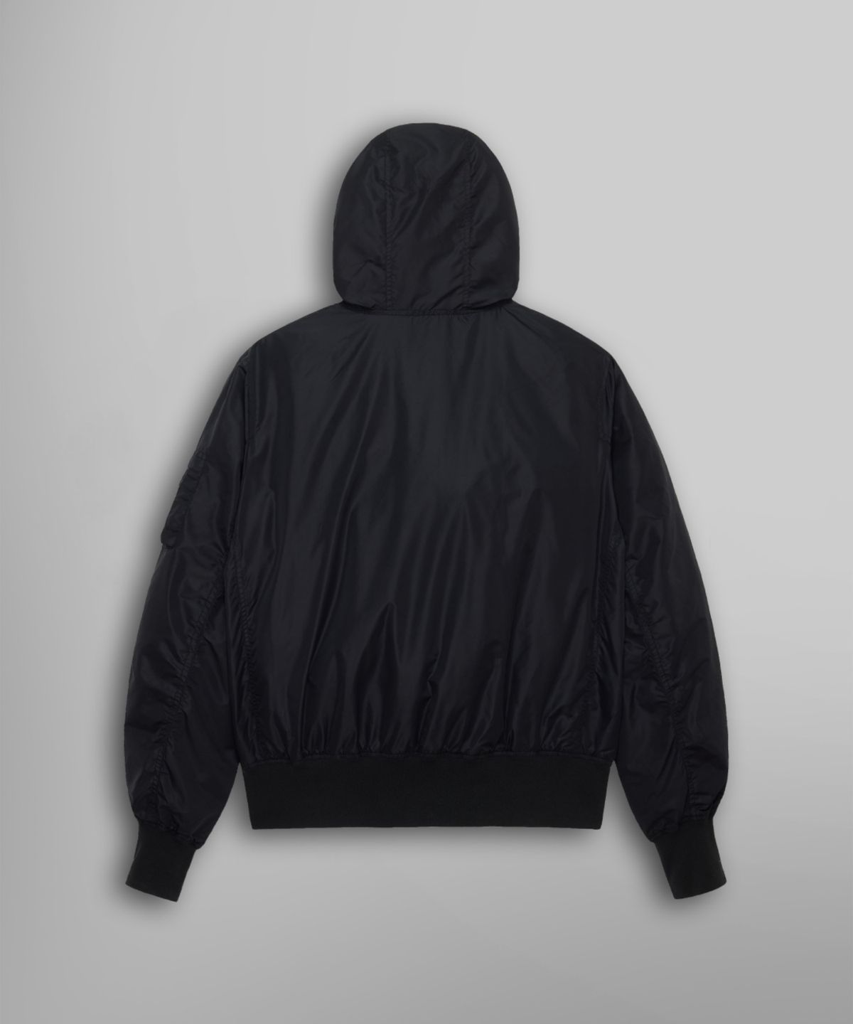 알파 인더스트리(ALPHA INDUSTRIES) L-2B 후디드 헌터 플라이트 자켓 블랙