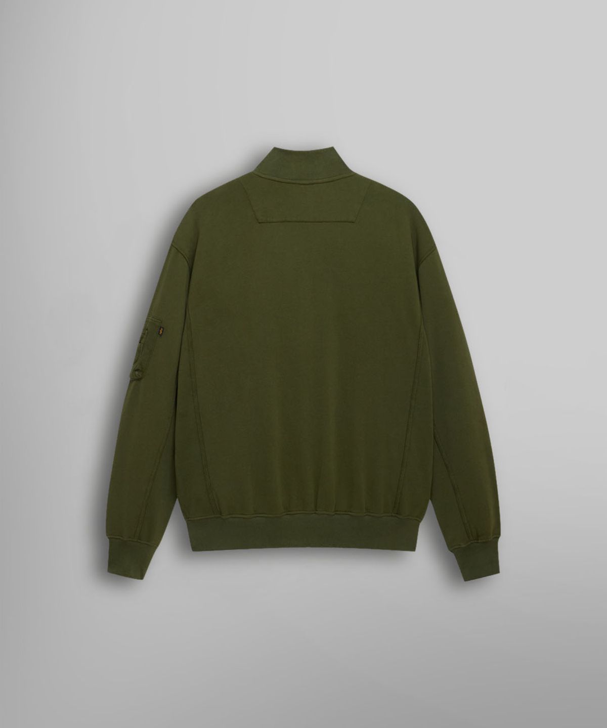 알파 인더스트리(ALPHA INDUSTRIES) MA-1 플리스 자켓 OG-107 그린