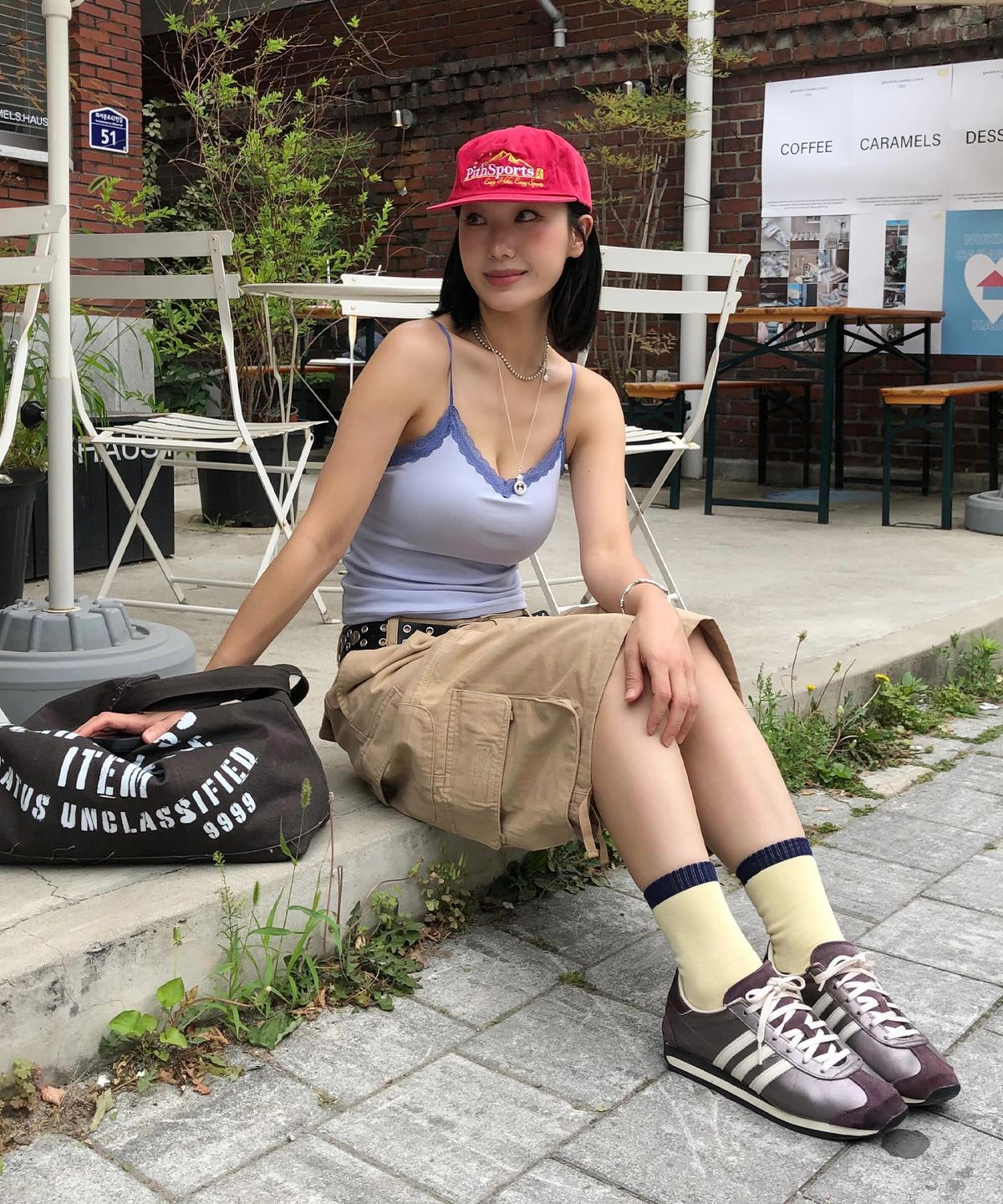 어반디타입(URBANDTYPE) 브롱크스 바이오 워싱 7부 카고 팬츠_베이지