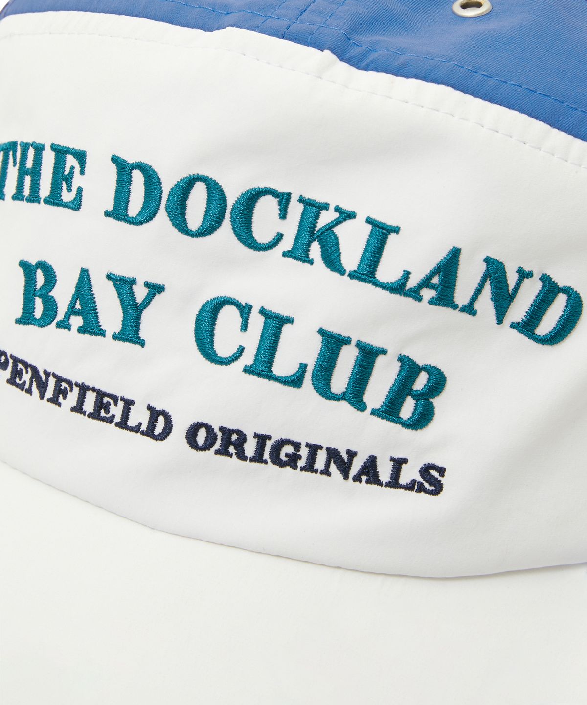 펜필드(PENFIELD) 도클랜드 베이 클럽 나일론 트러커 캡 블루_FS7AH45U